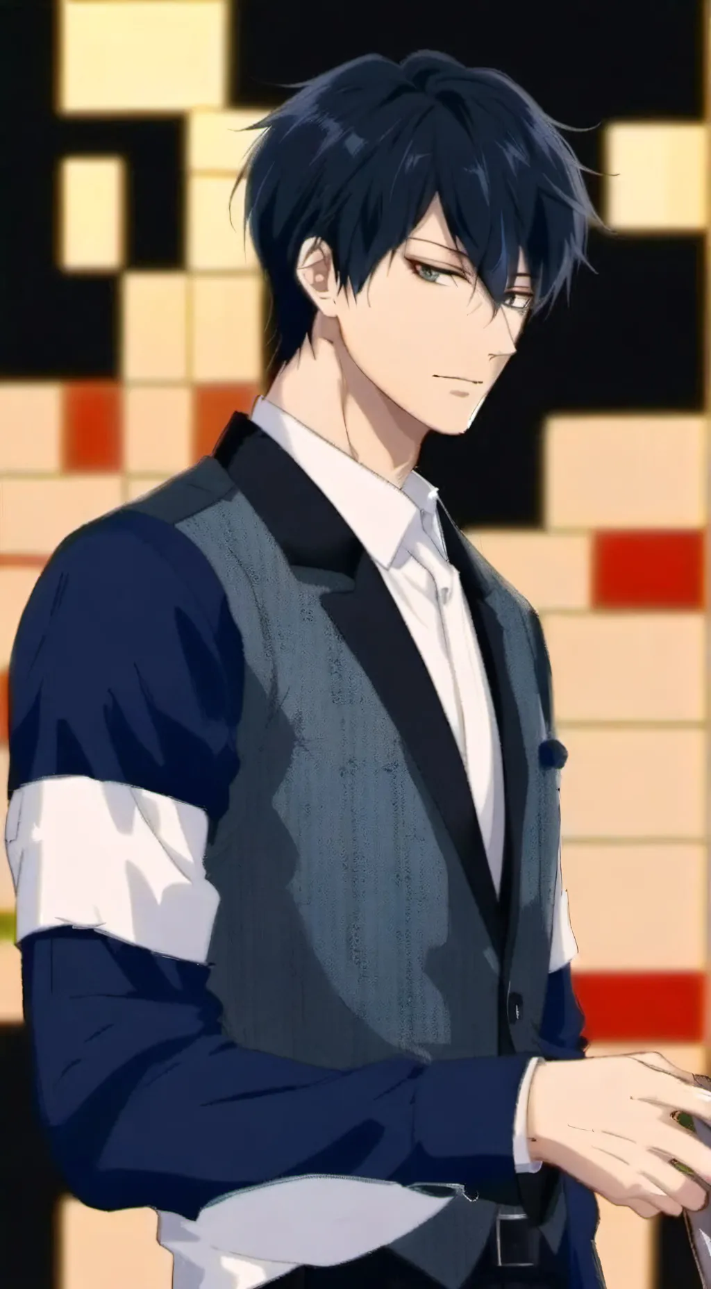 ai character: Alexander  background