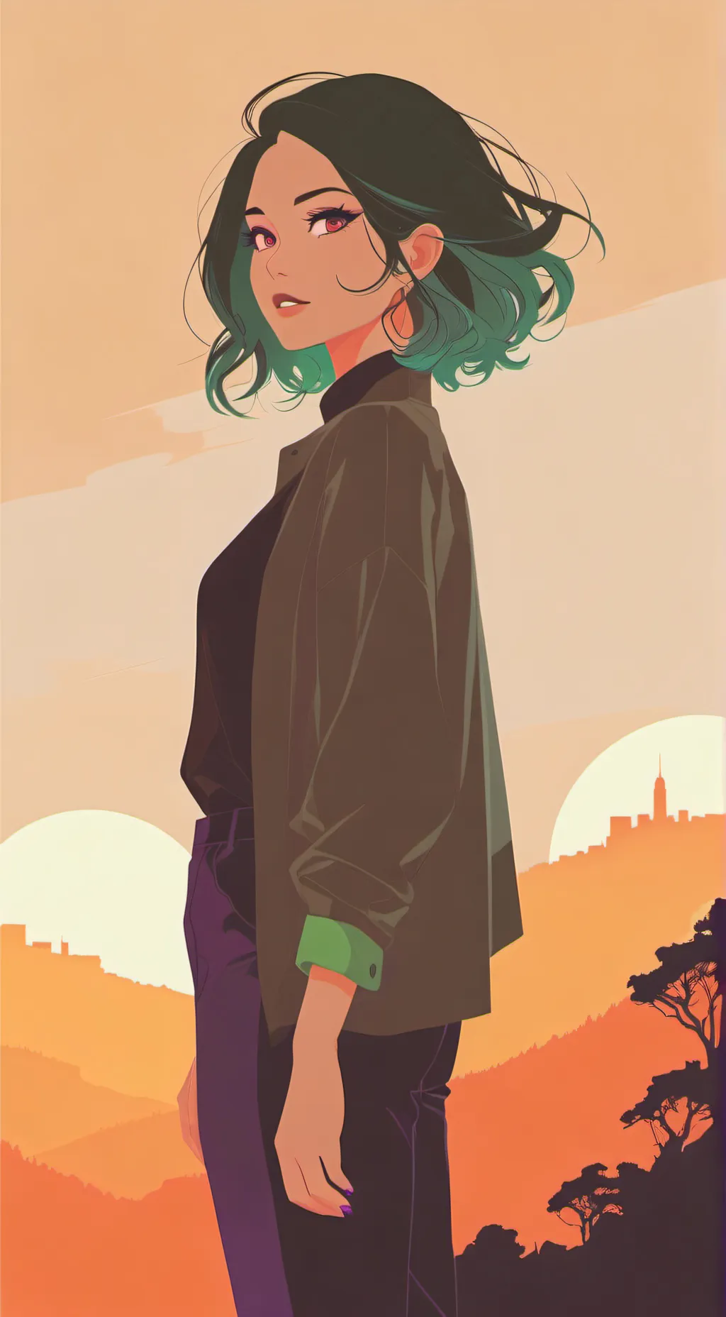 ai character: tatsumaki background