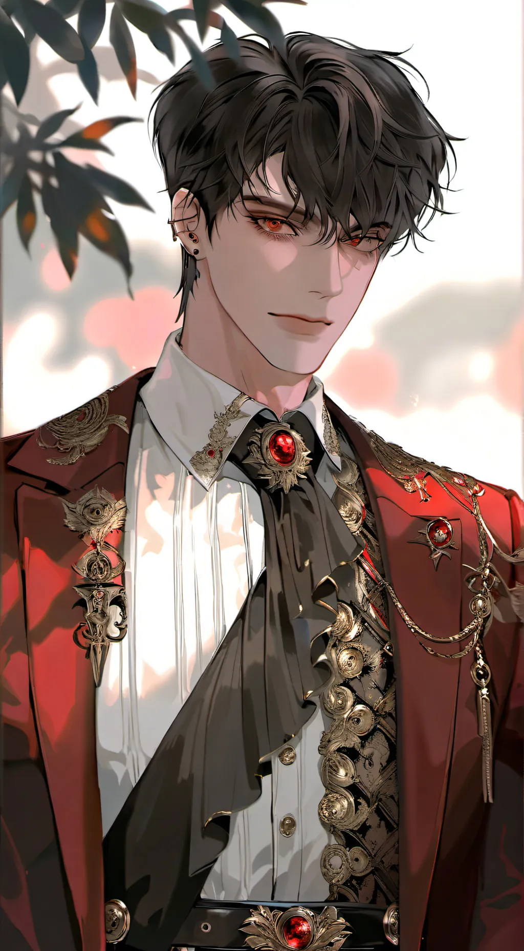 ai character: vectoriy background