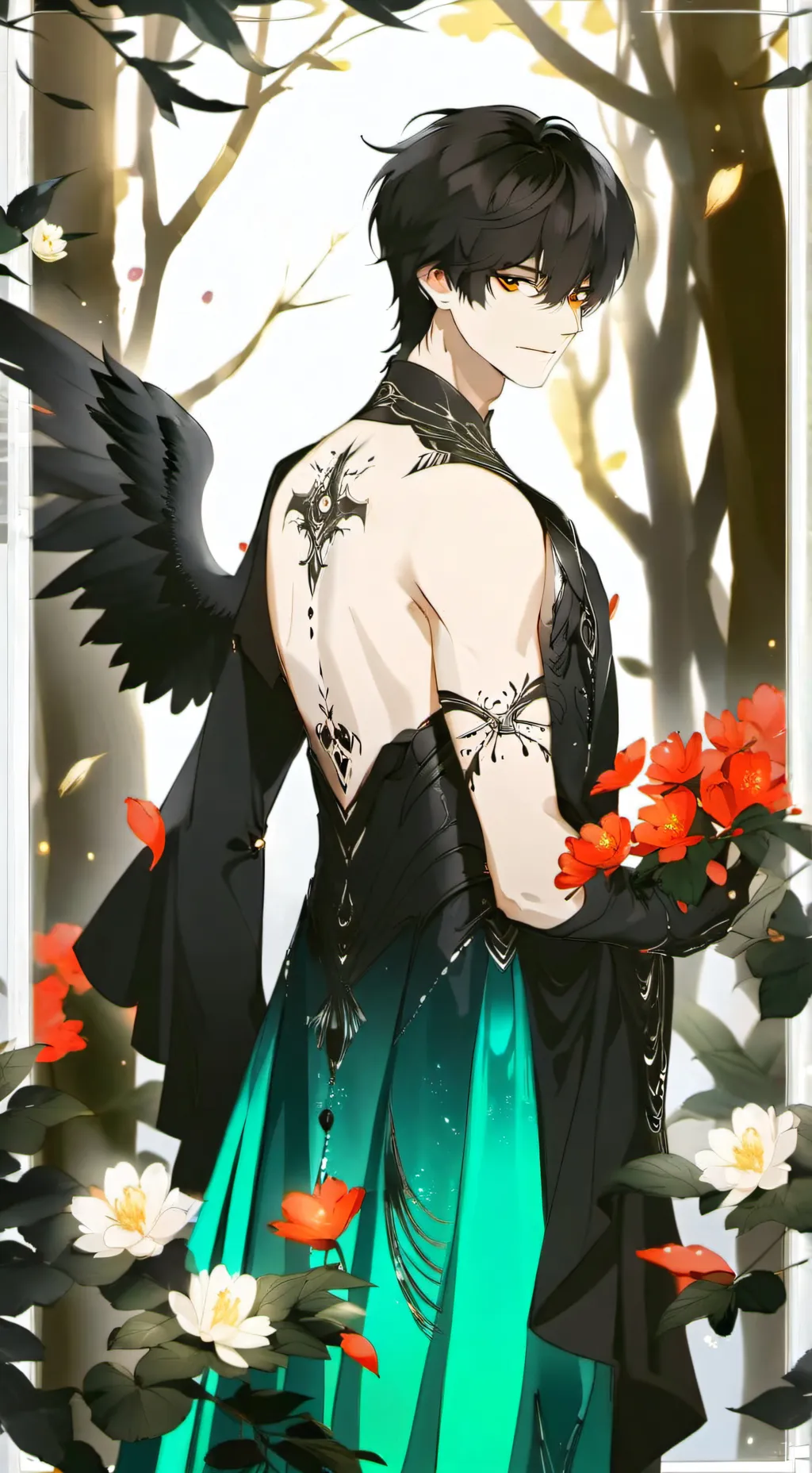 ai character: milo background