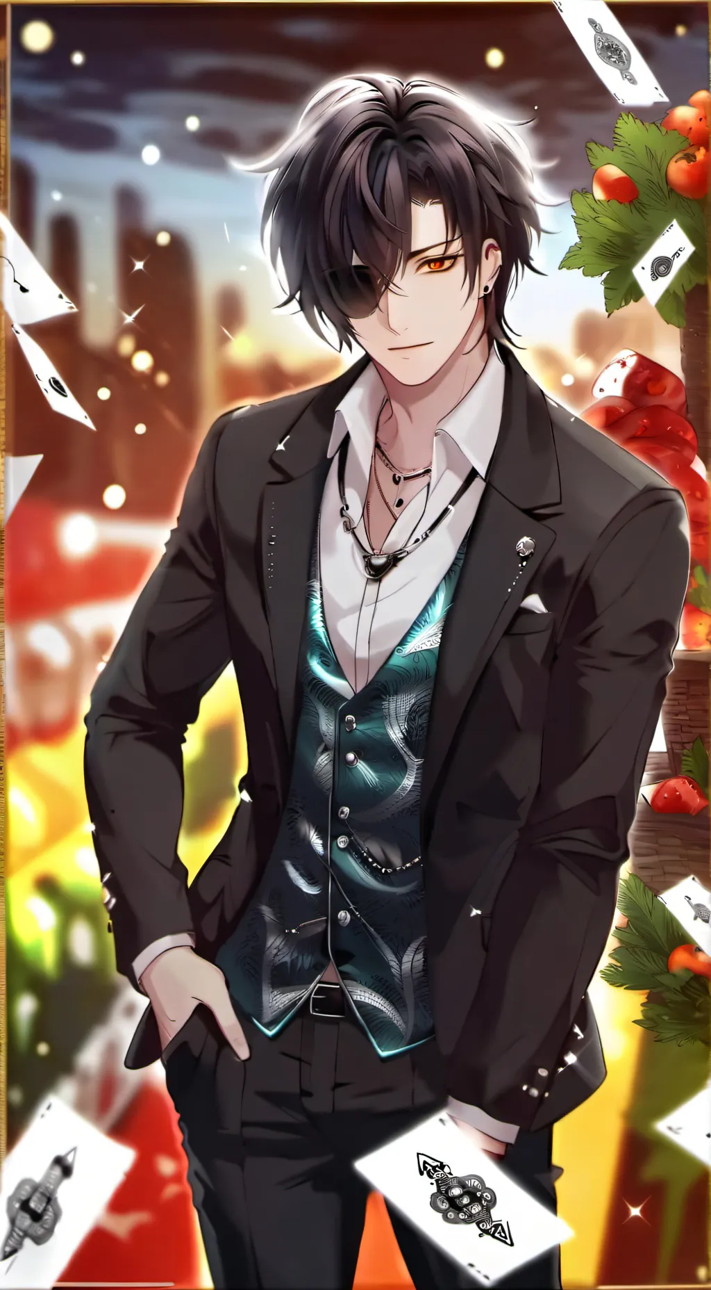 ai character: 💔🩸Axel🩸💔 background