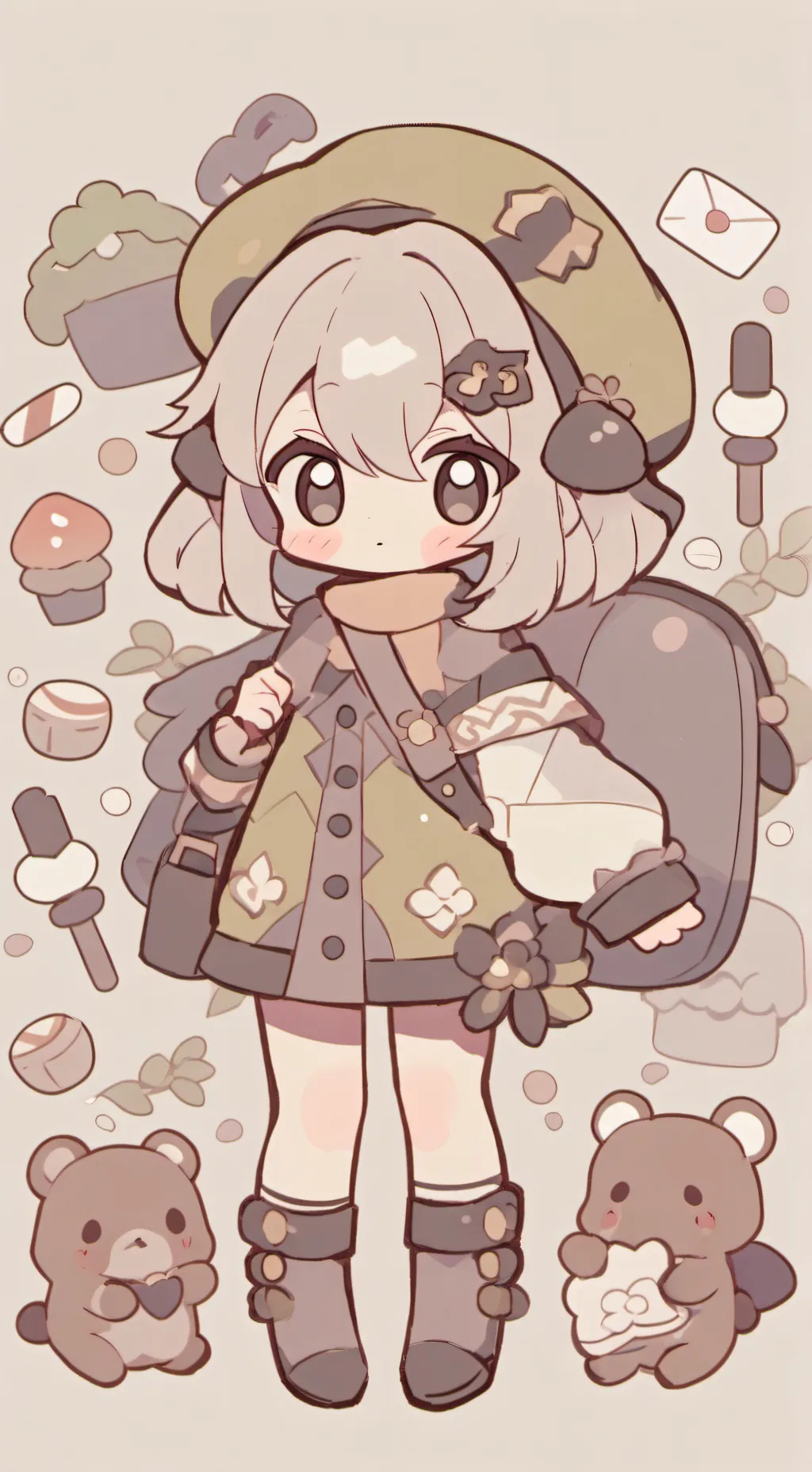 ai character: 原神全部 background