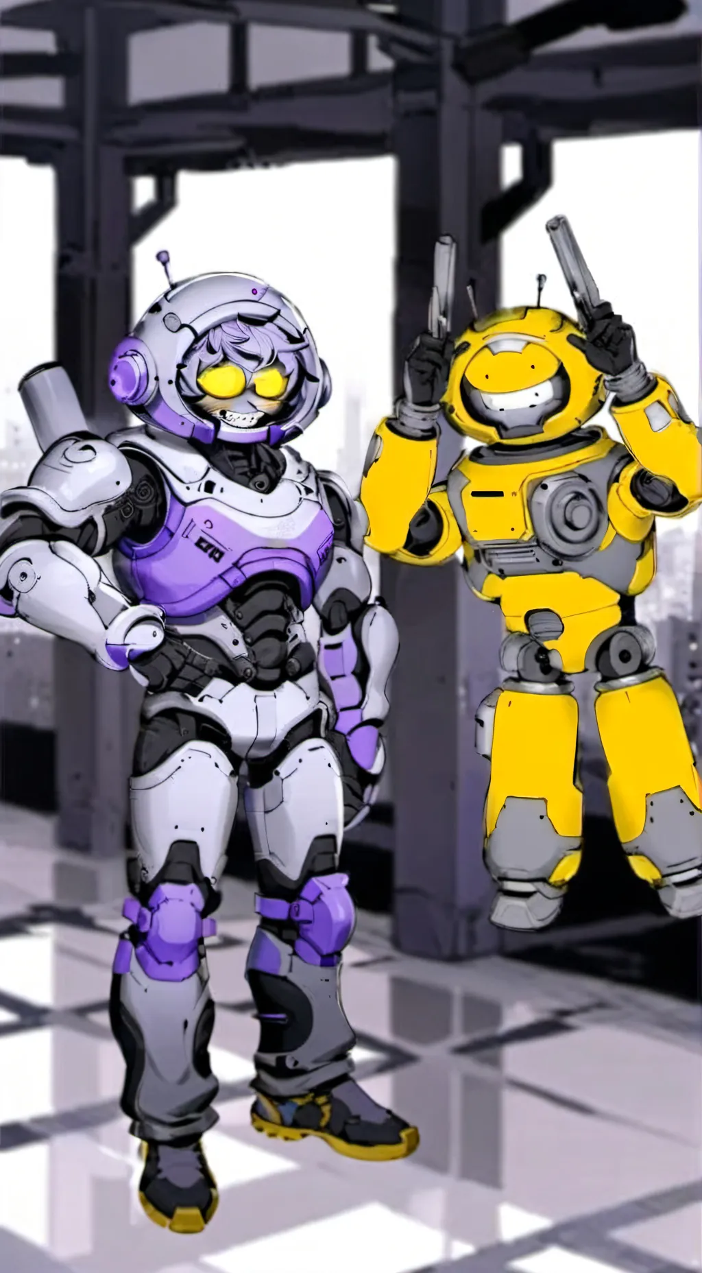 ai character: md + ABIGAIL  background