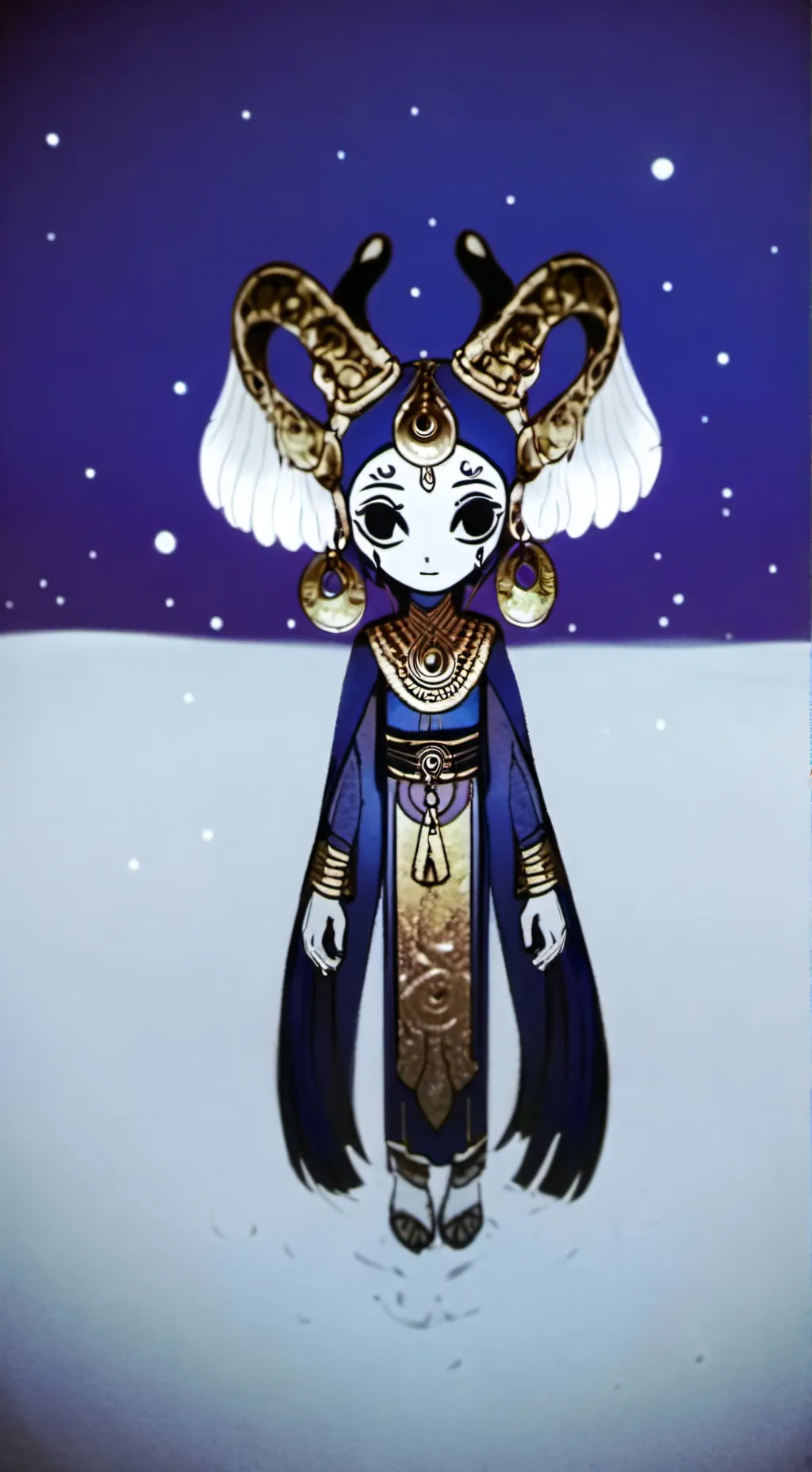 ai character: DANDY WORLDS FPE background