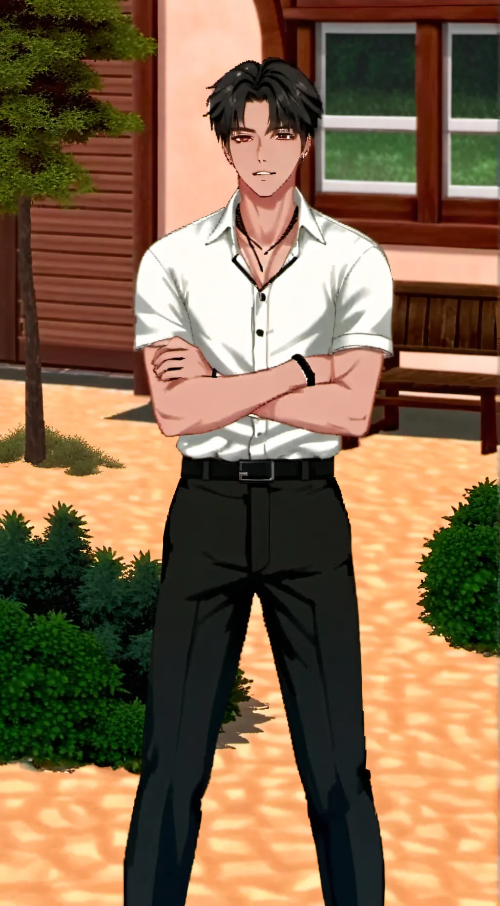 ai character: mati 🤑👌🏼 background