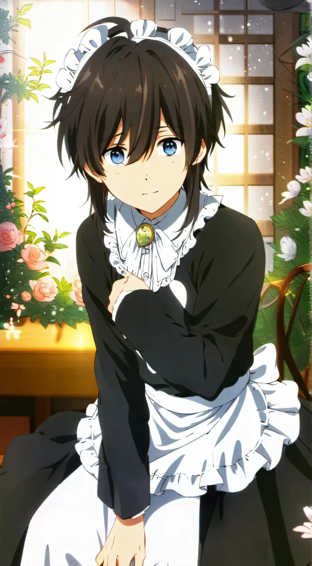 ai character: Leo background