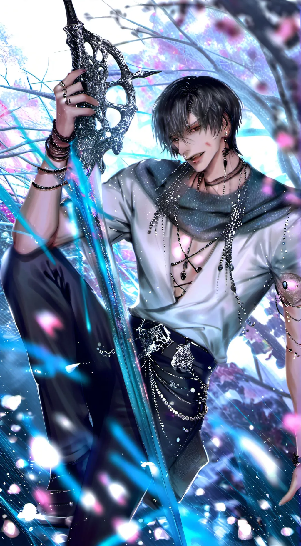 ai character: 💮kai💮 background