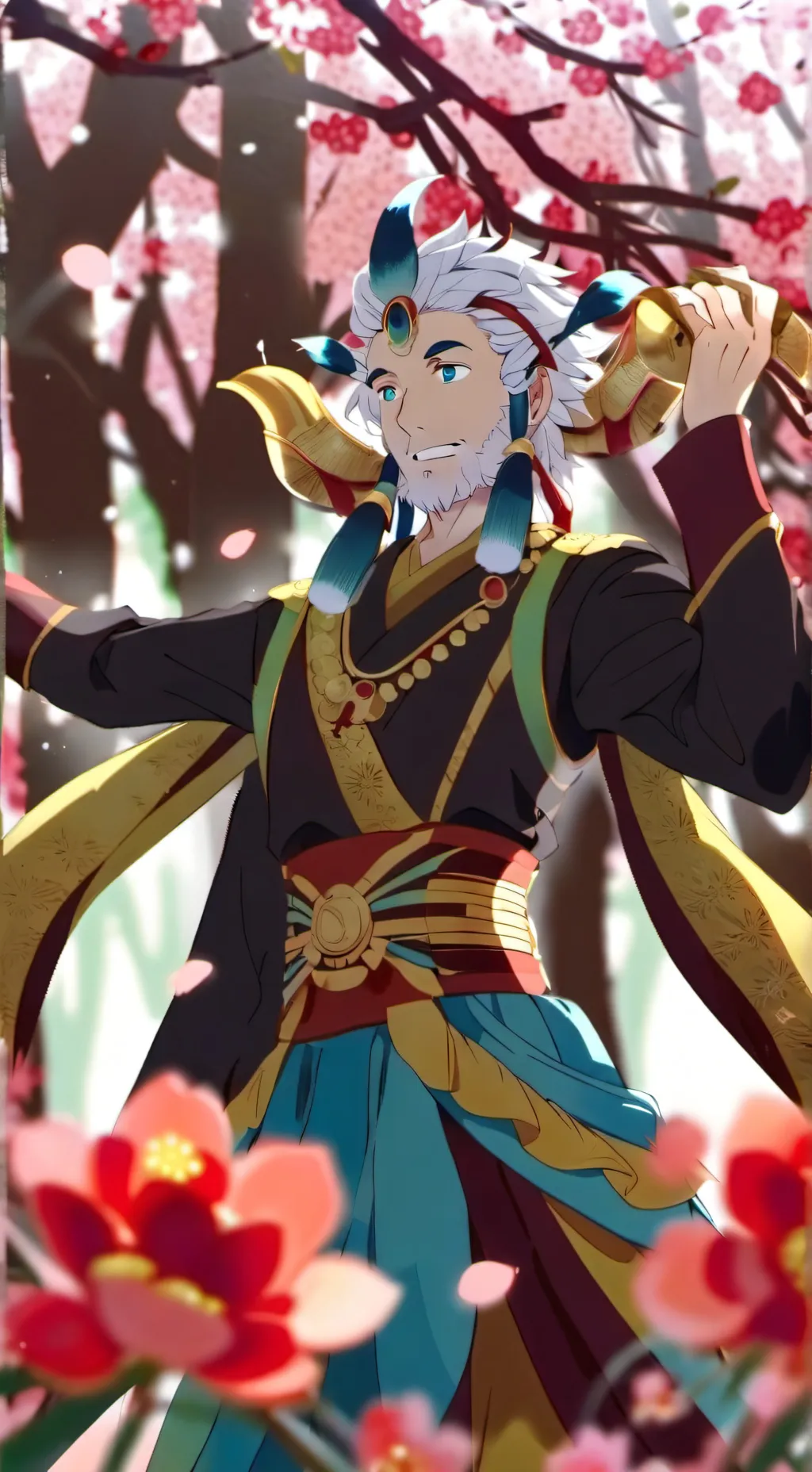 ai character: sanji background