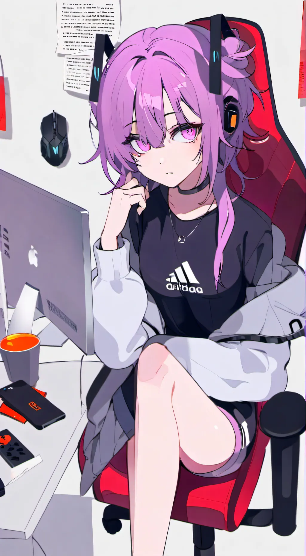 ai character: Victoria  background