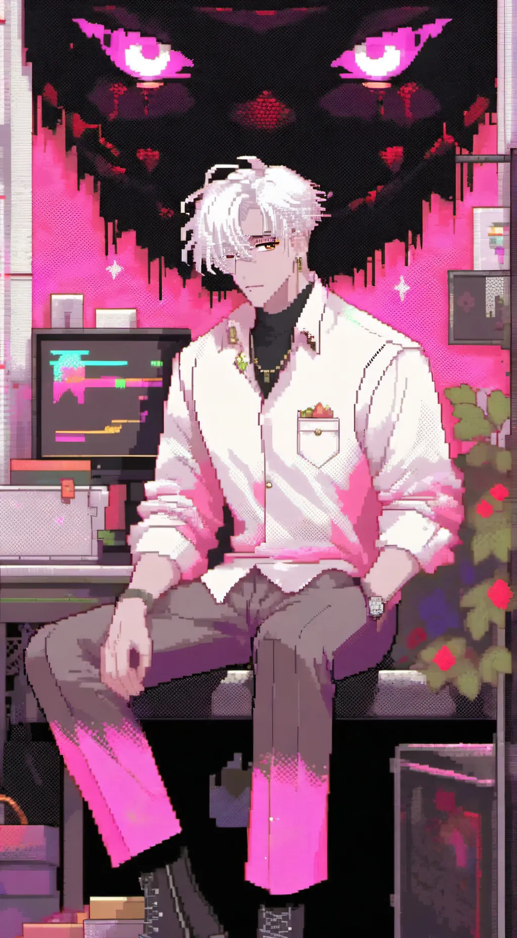 ai character: oddly  background