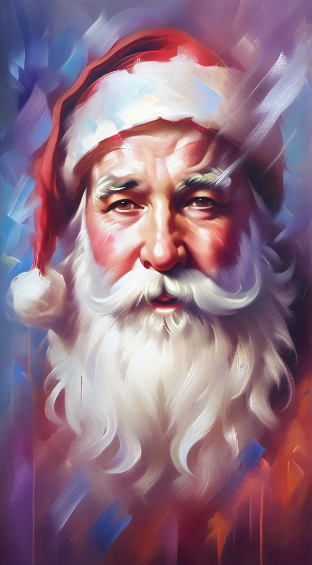 ai character: Santa background
