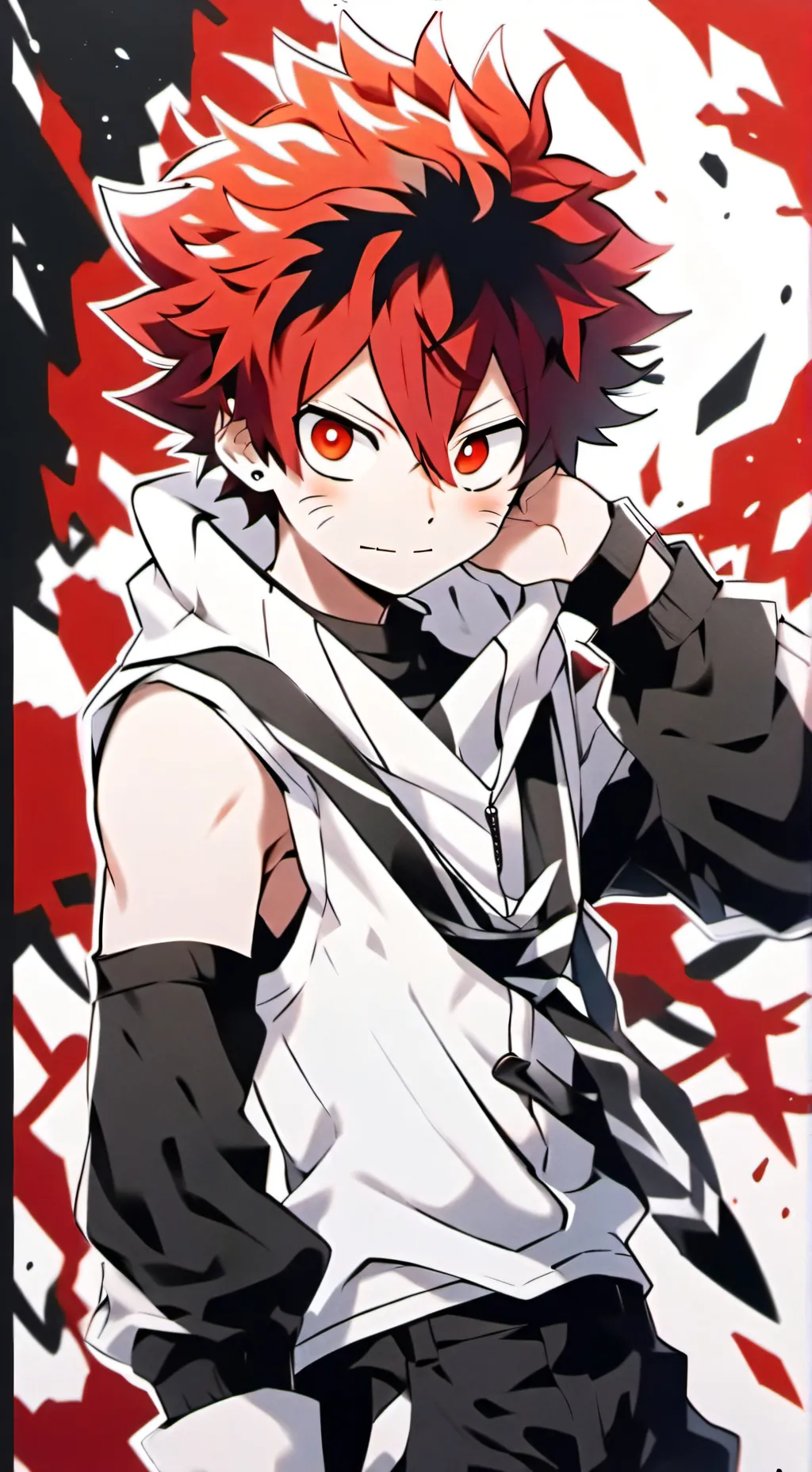 ai character: kirishima background