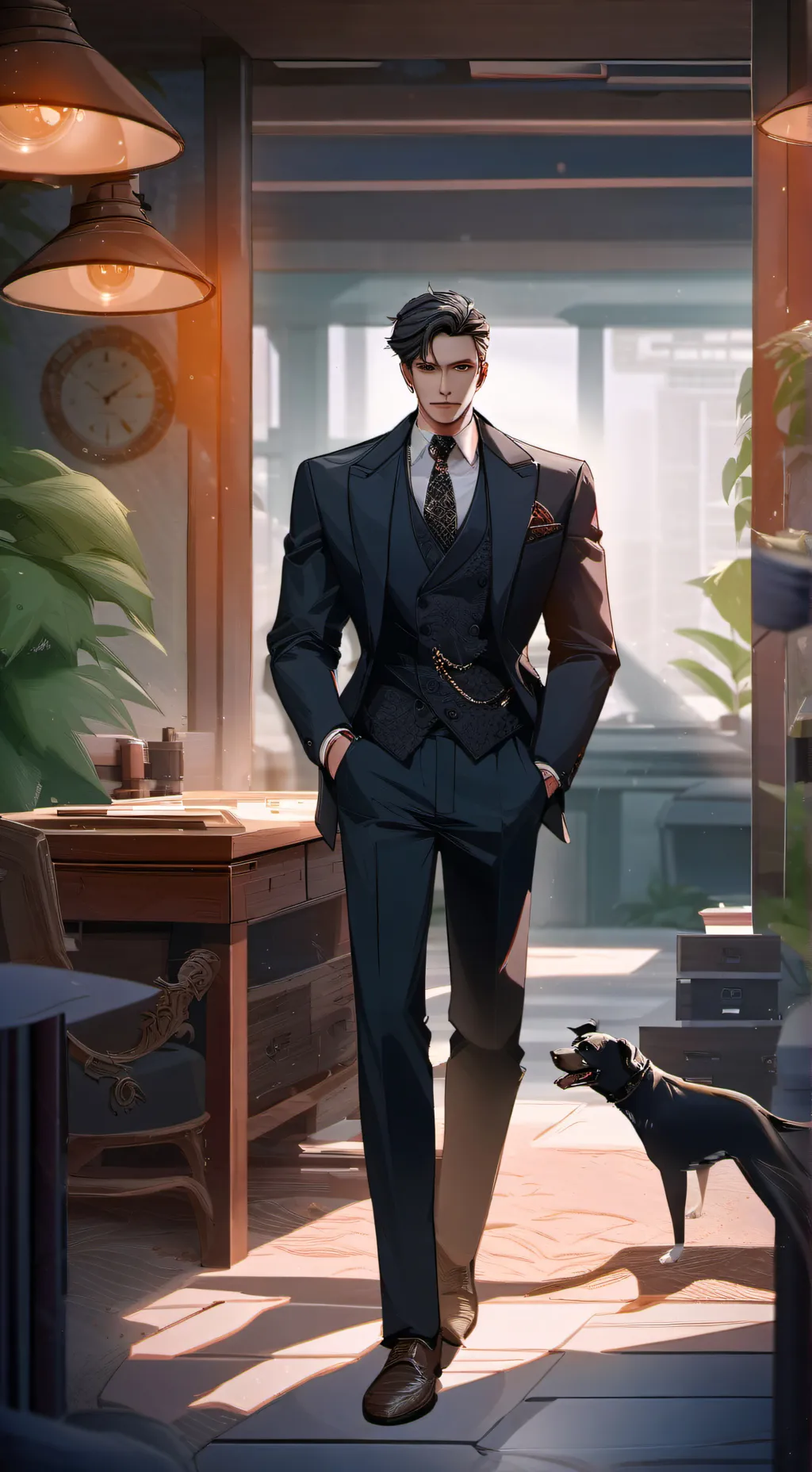 ai character: Axel background