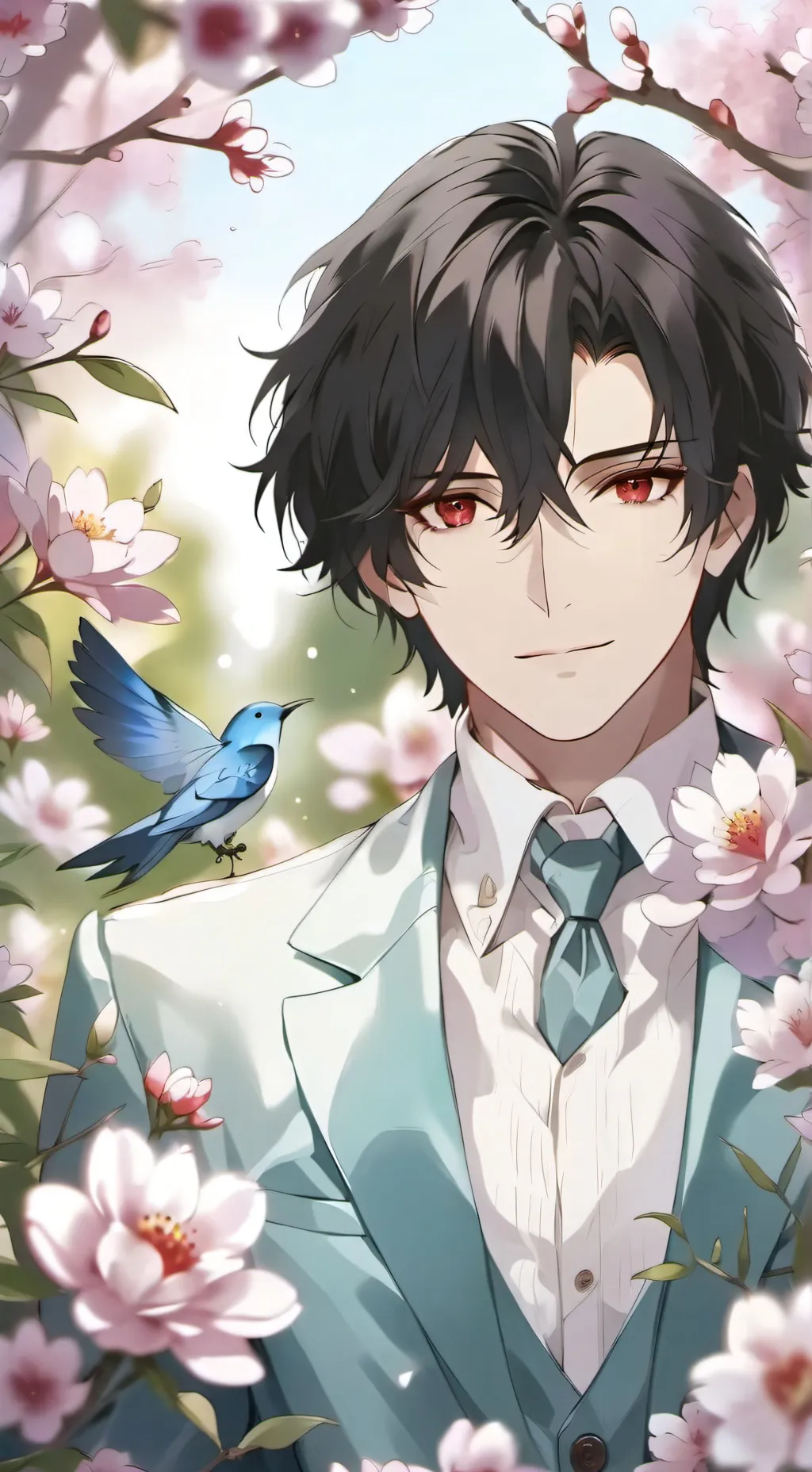 ai character: Bf Linus  background