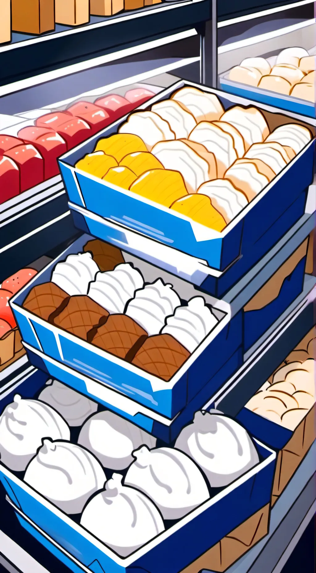 ai character: Sprinkle background