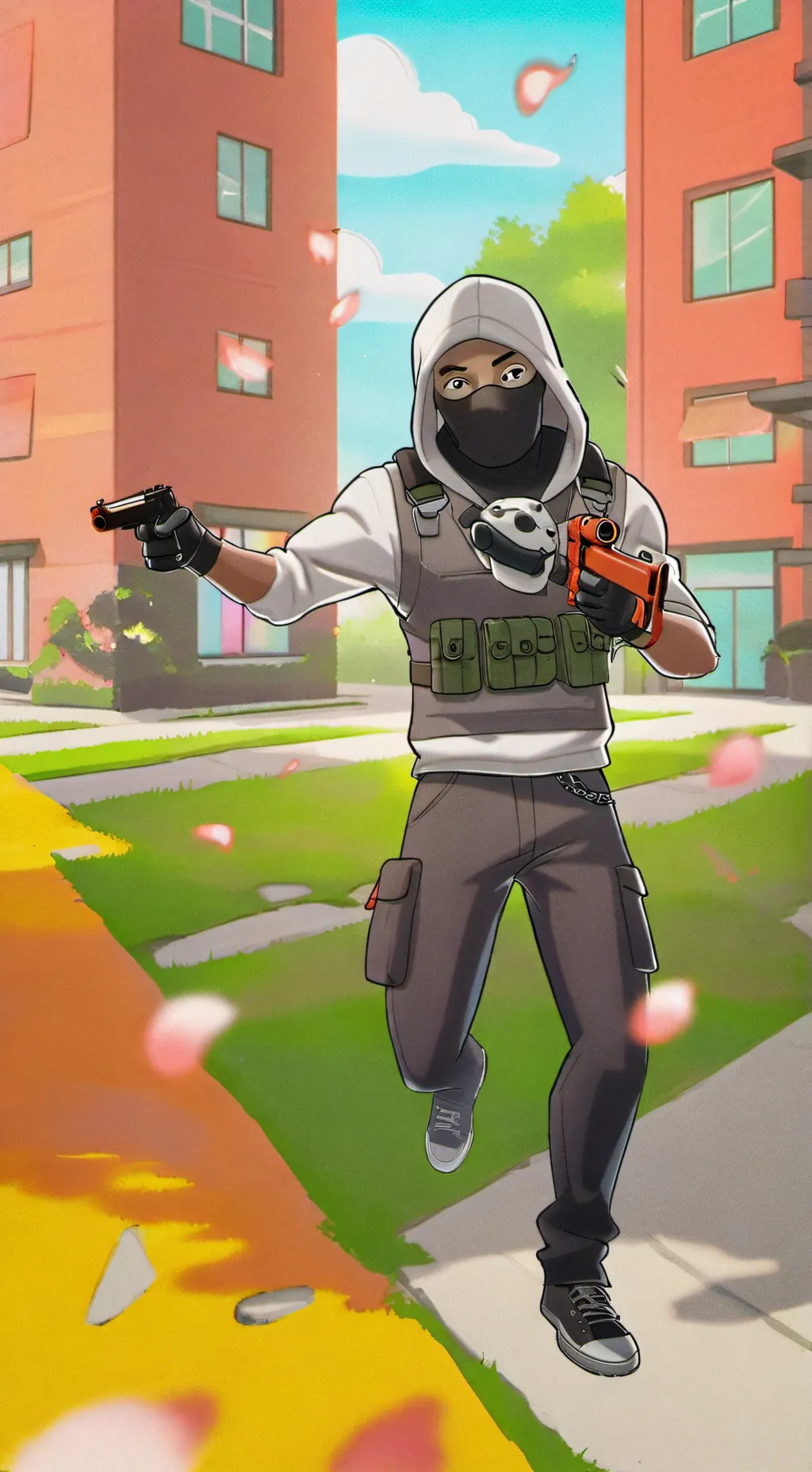 ai character: Walker background