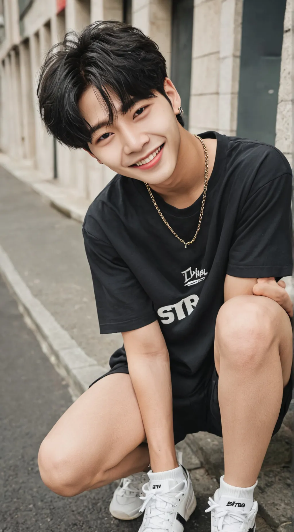 ai character:  yang jeongin  background