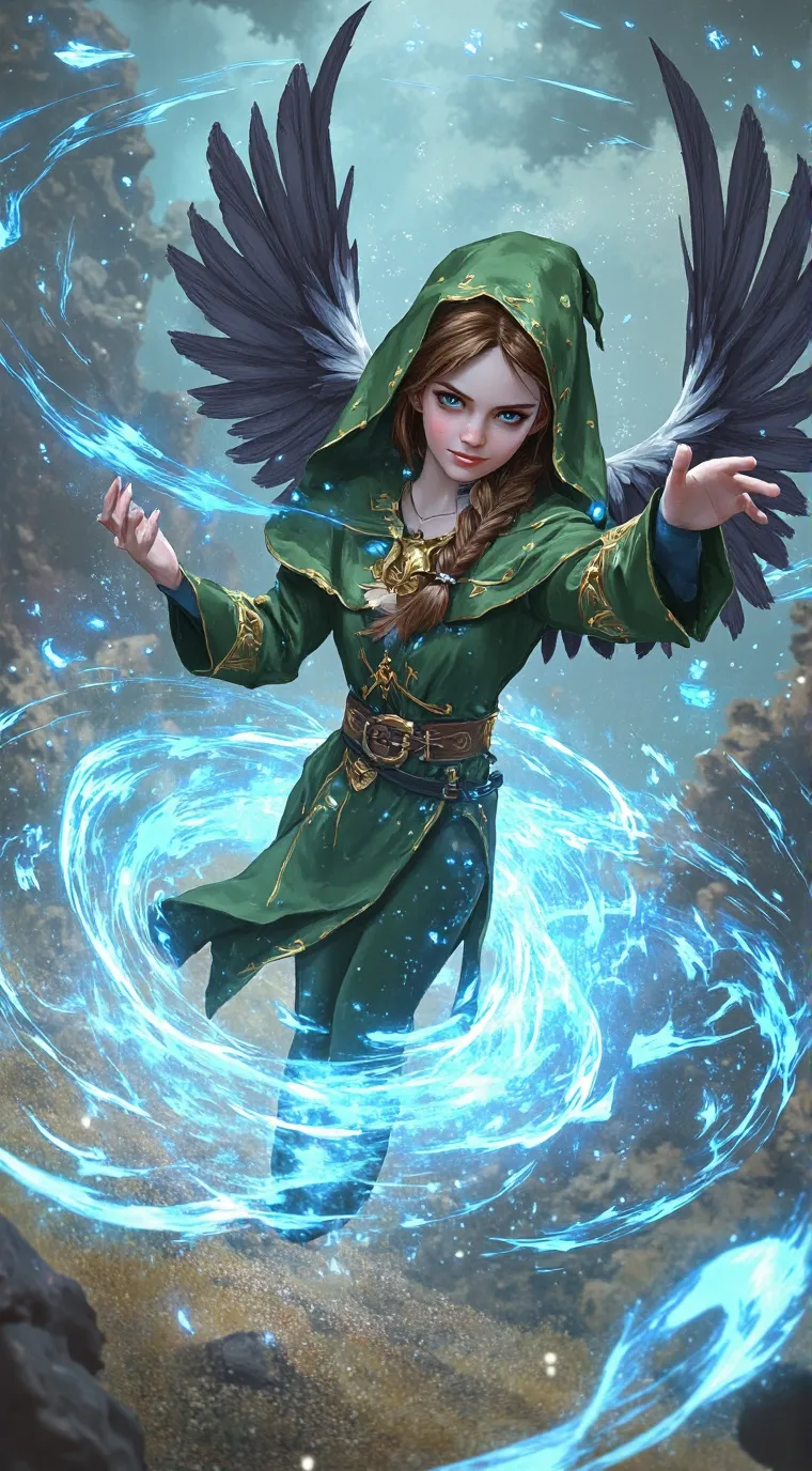 ai character: Gaby  background