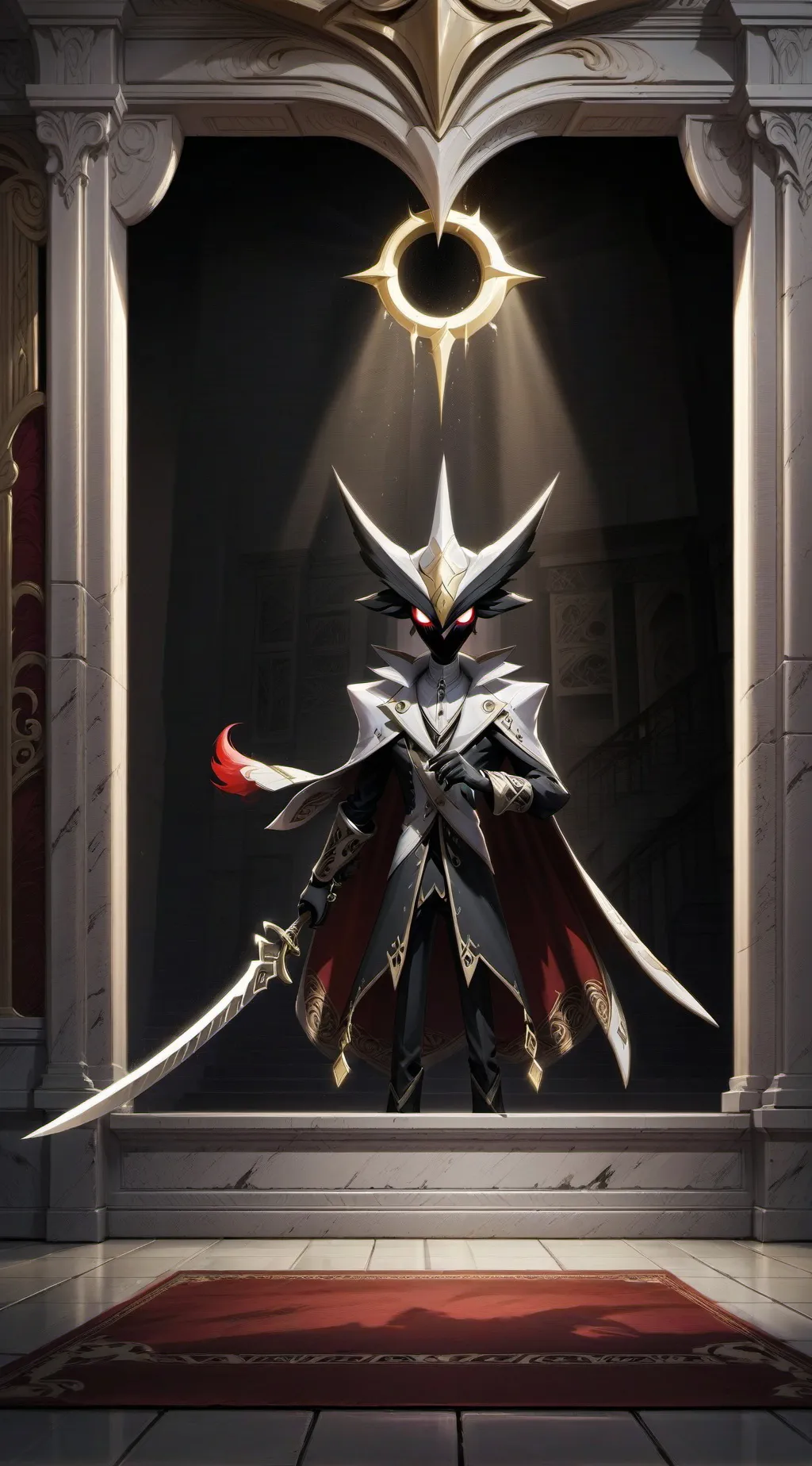 ai character: The big g background