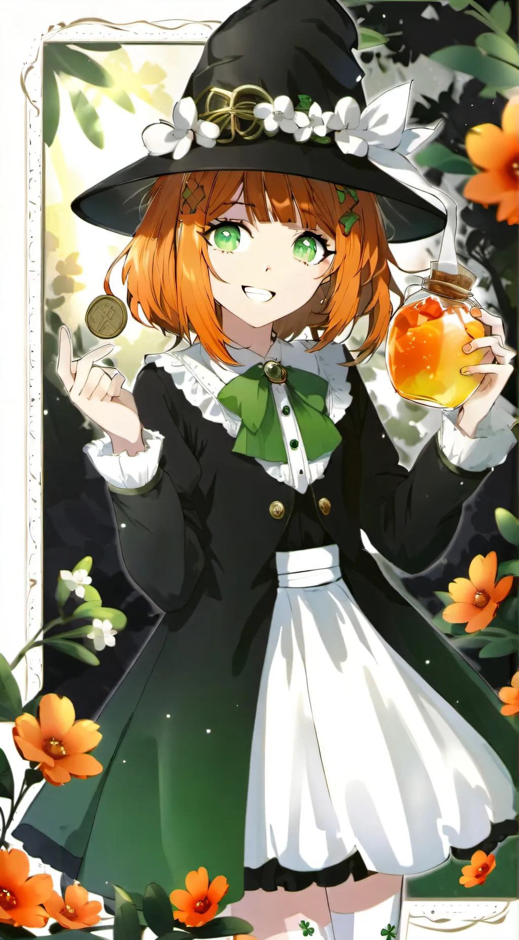 ai character: Mha Lucky Person background