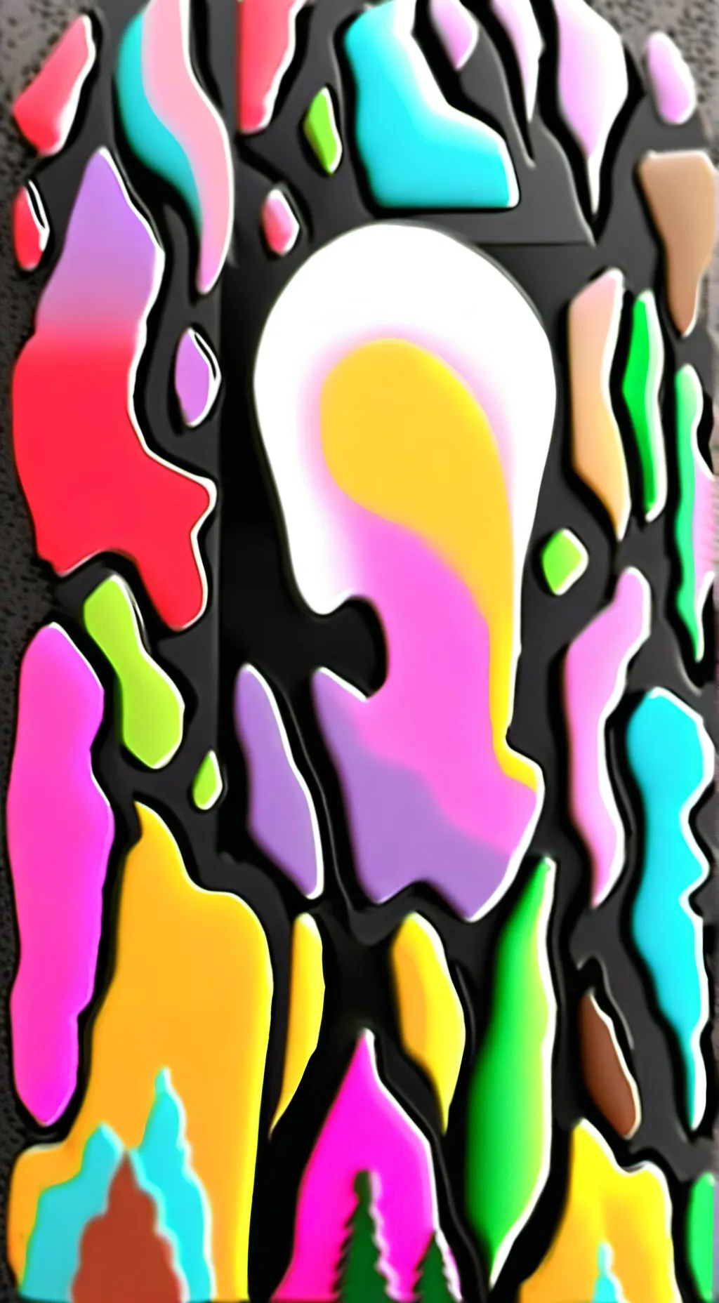 ai character: Dandys world background