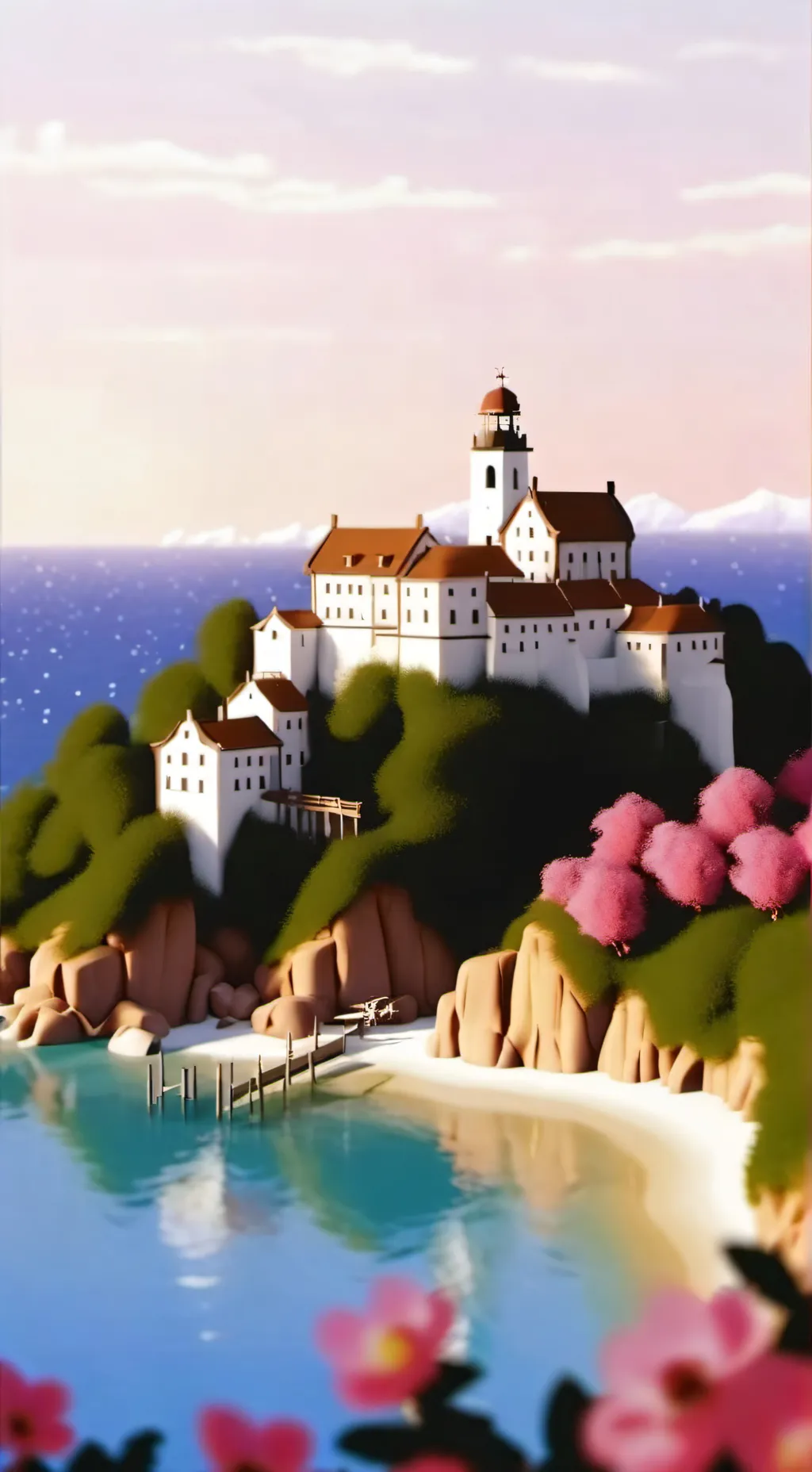 ai character: dresrosa background