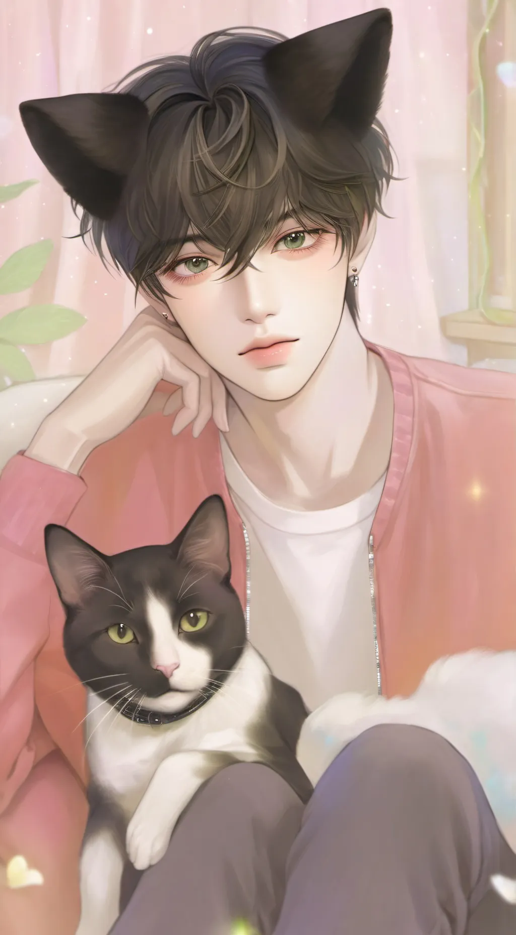 ai character: Kuro Ichigo background