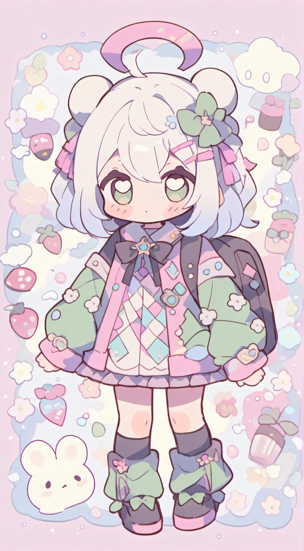 ai character: Zip x Edward :D background