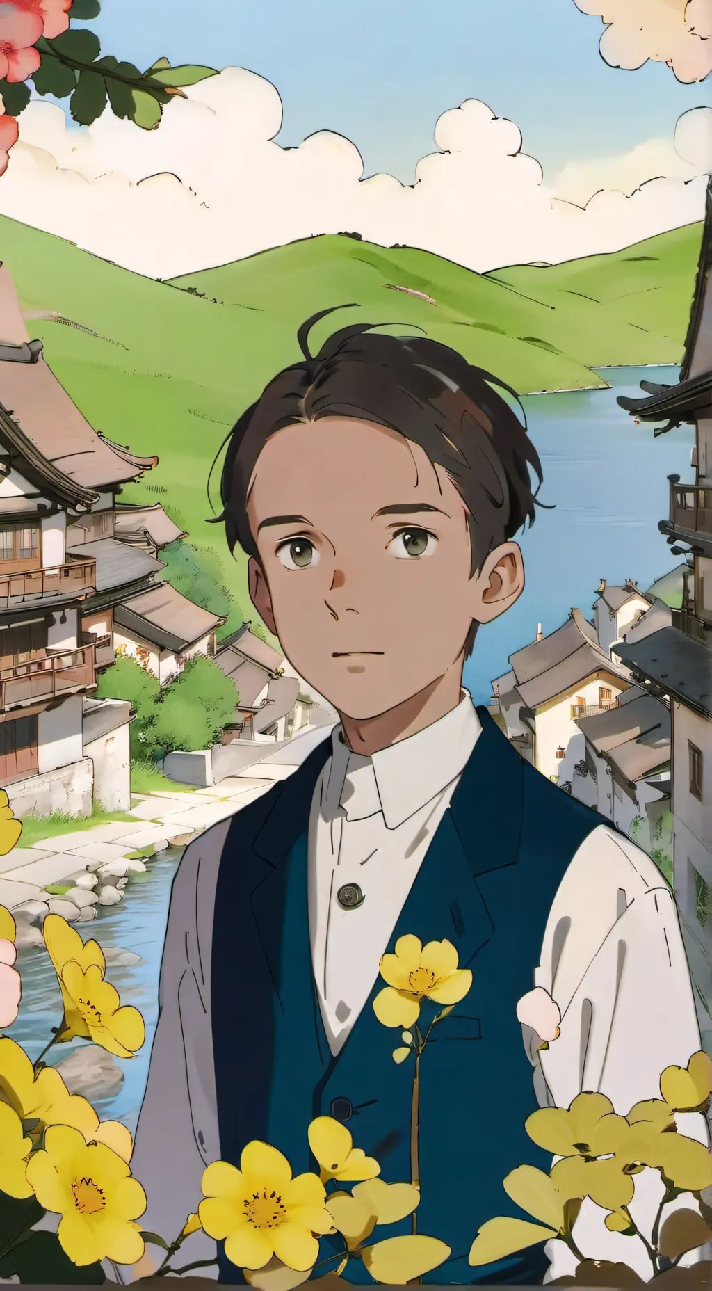 ai character: sam background