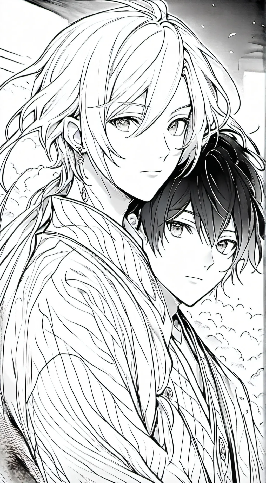 ai character: Liam and  Kenn background