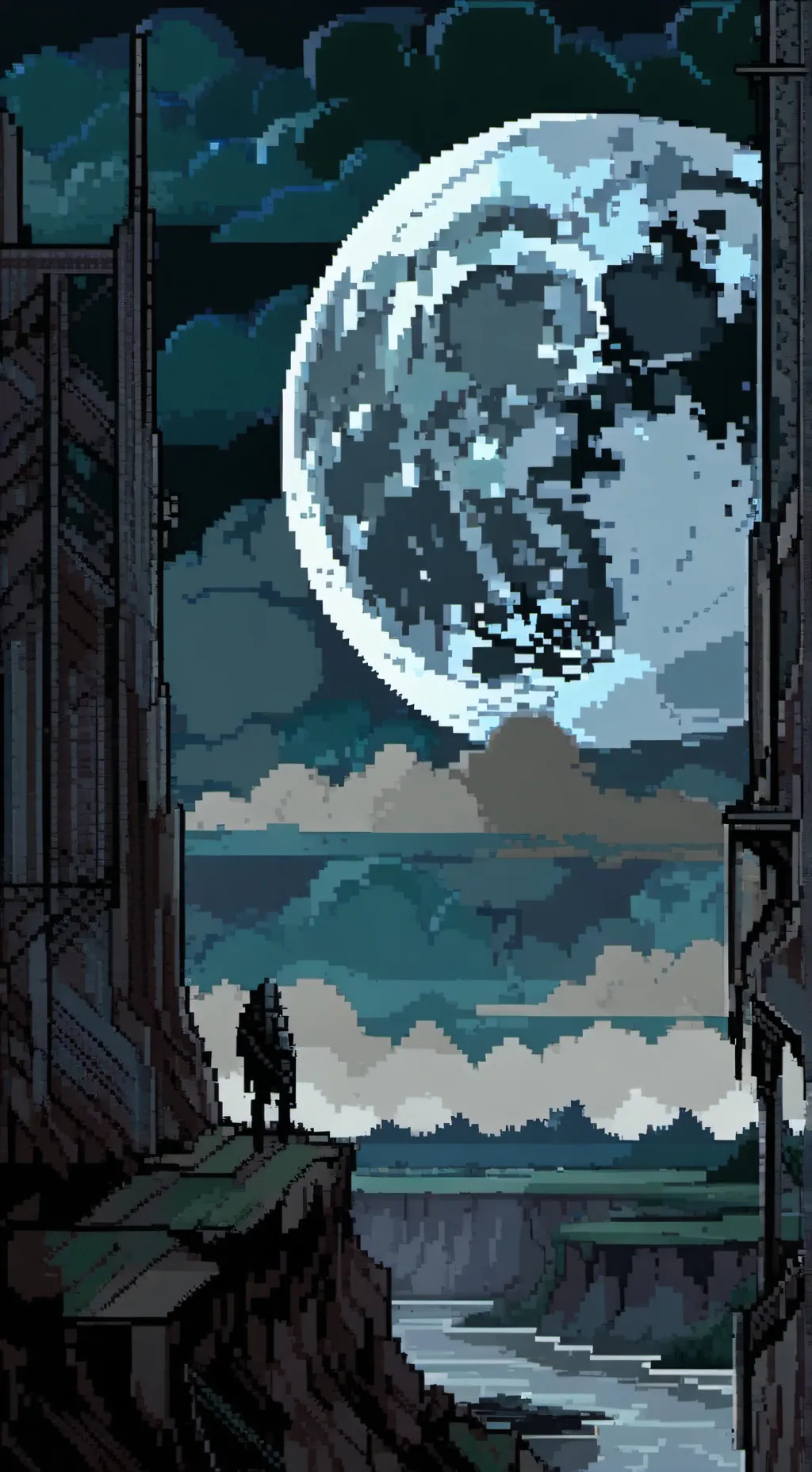 ai character: HH snow🤍🤍 background