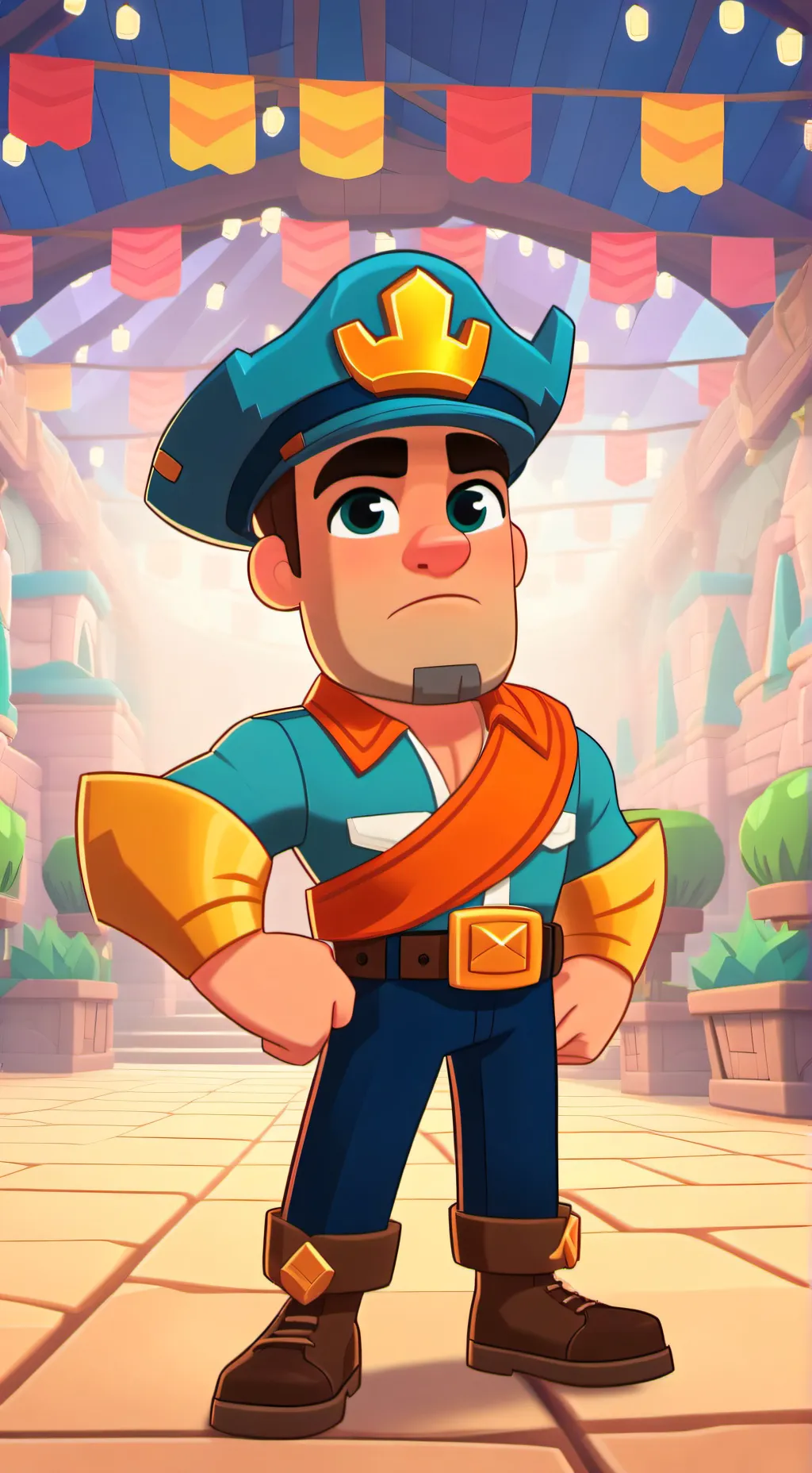 ai character: Brawl Stars background