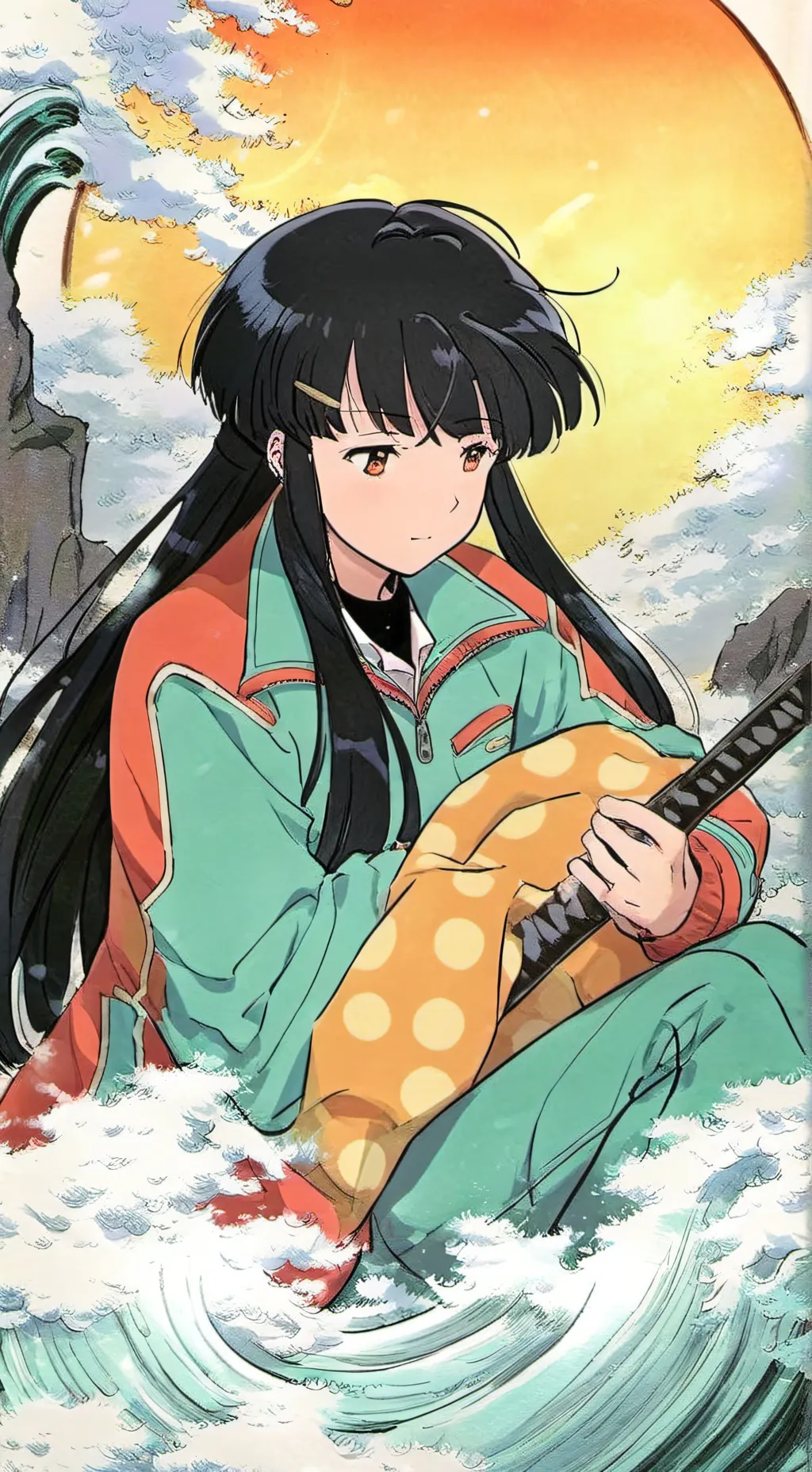 ai character: Chavo x ñoño background