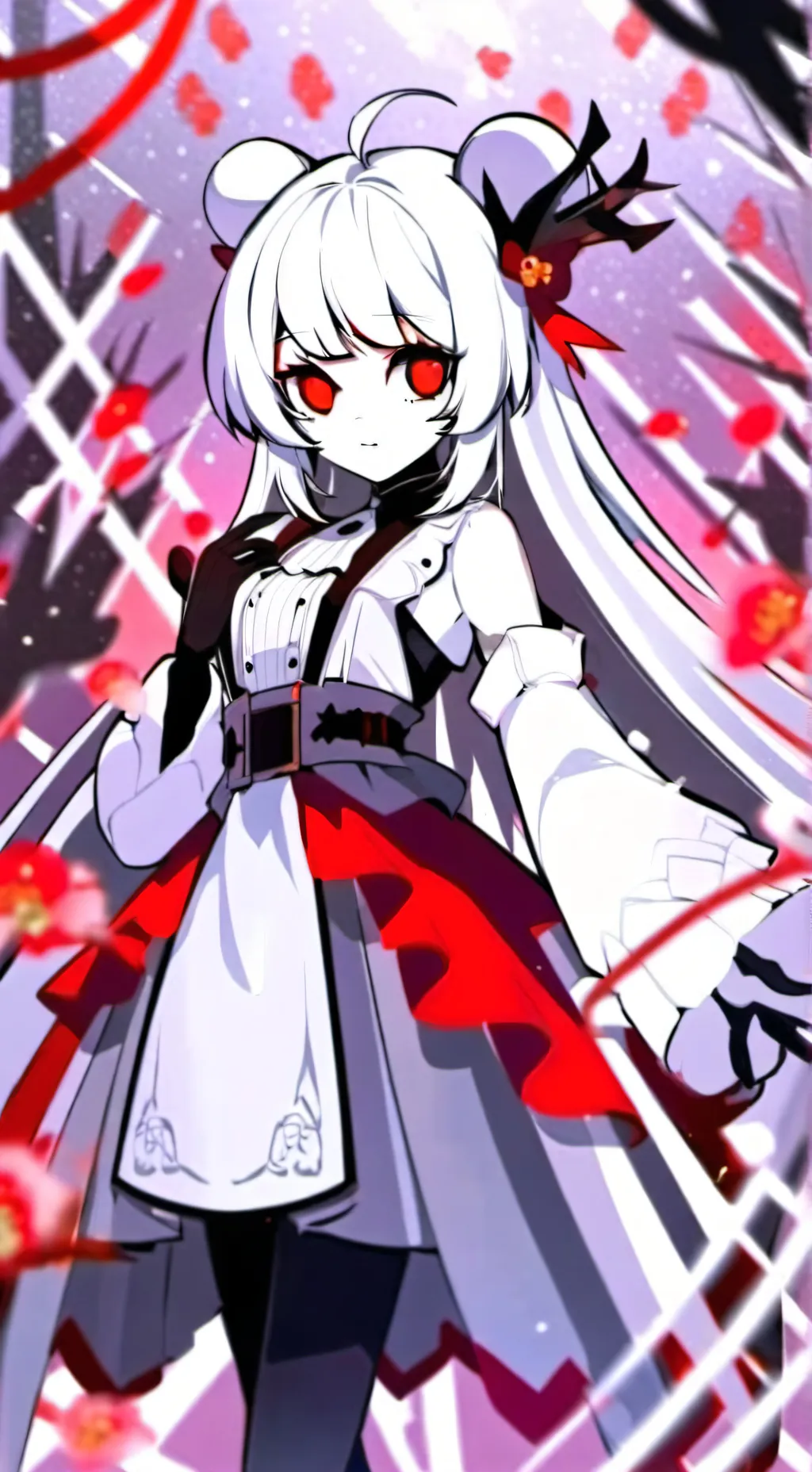 ai character: Emily fall background