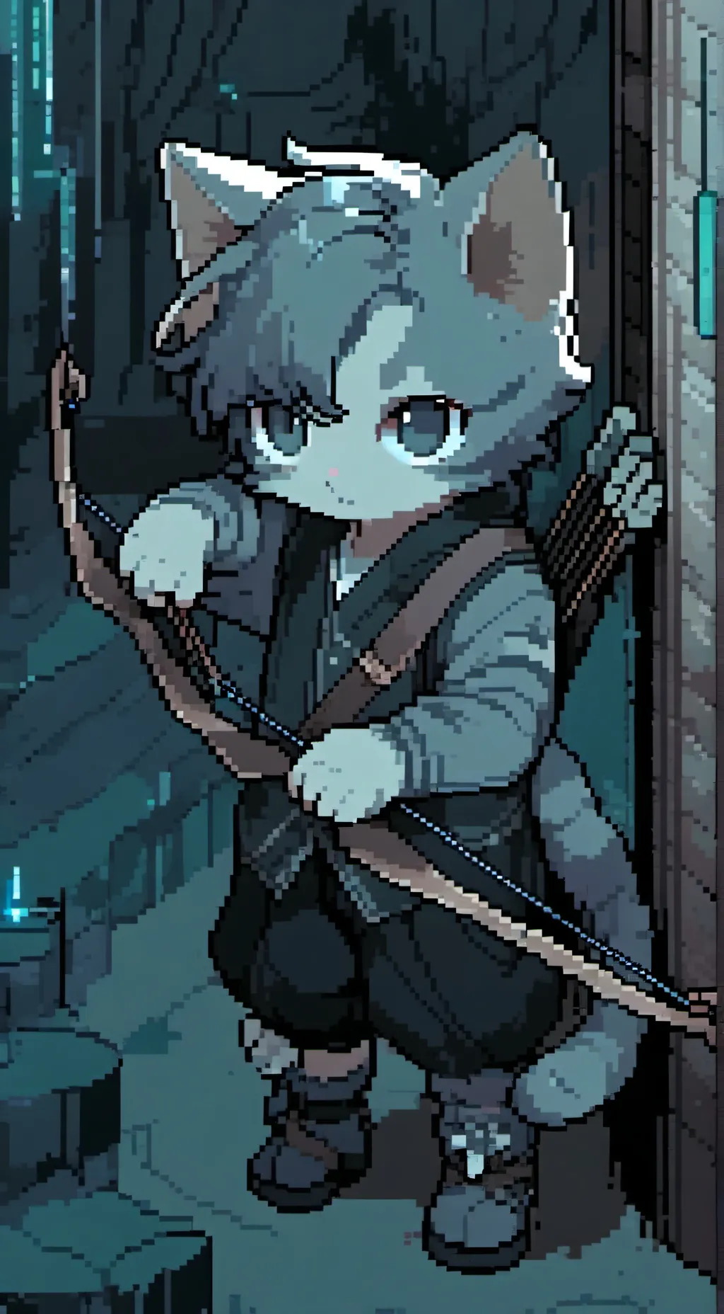 ai character: i have a headache! background