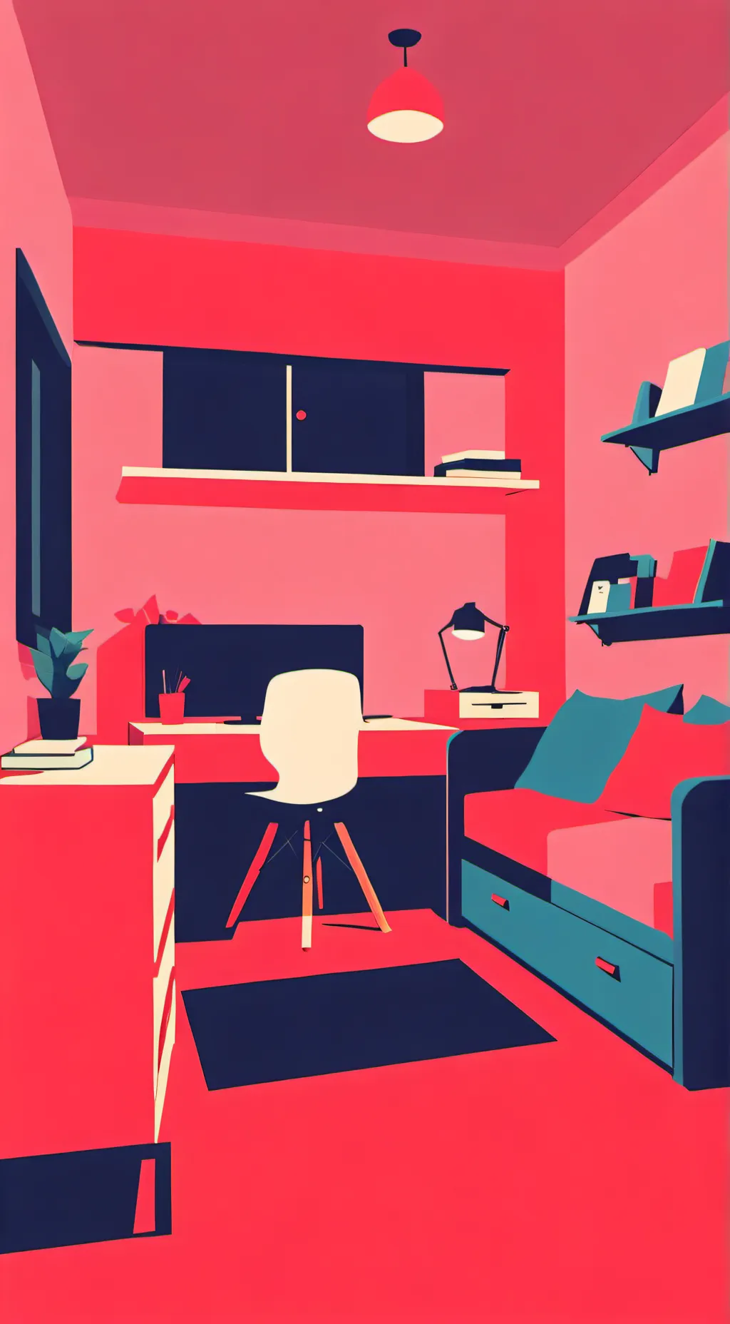 ai character: Fpe dorms background