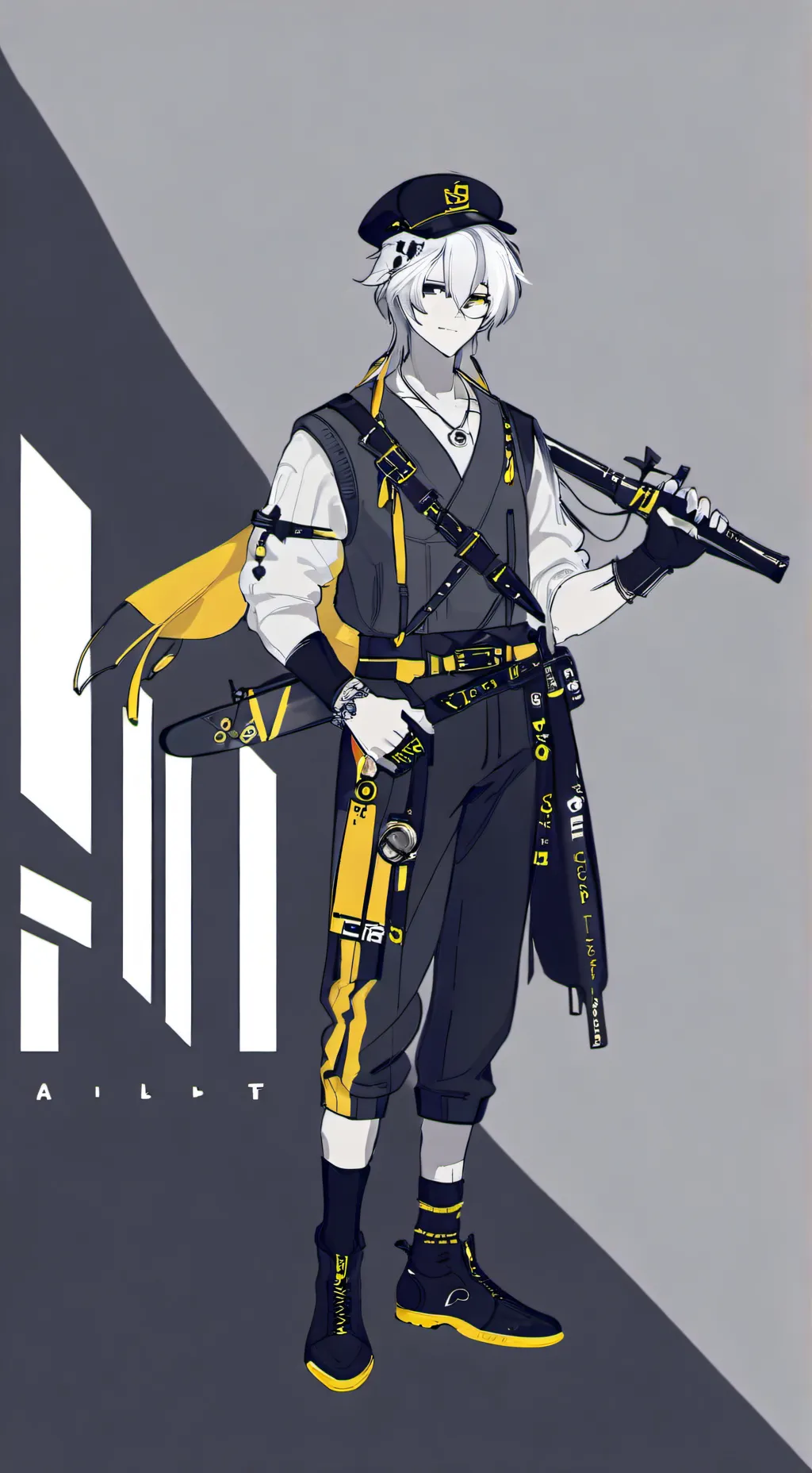ai character: UPDATE INFORMER. background