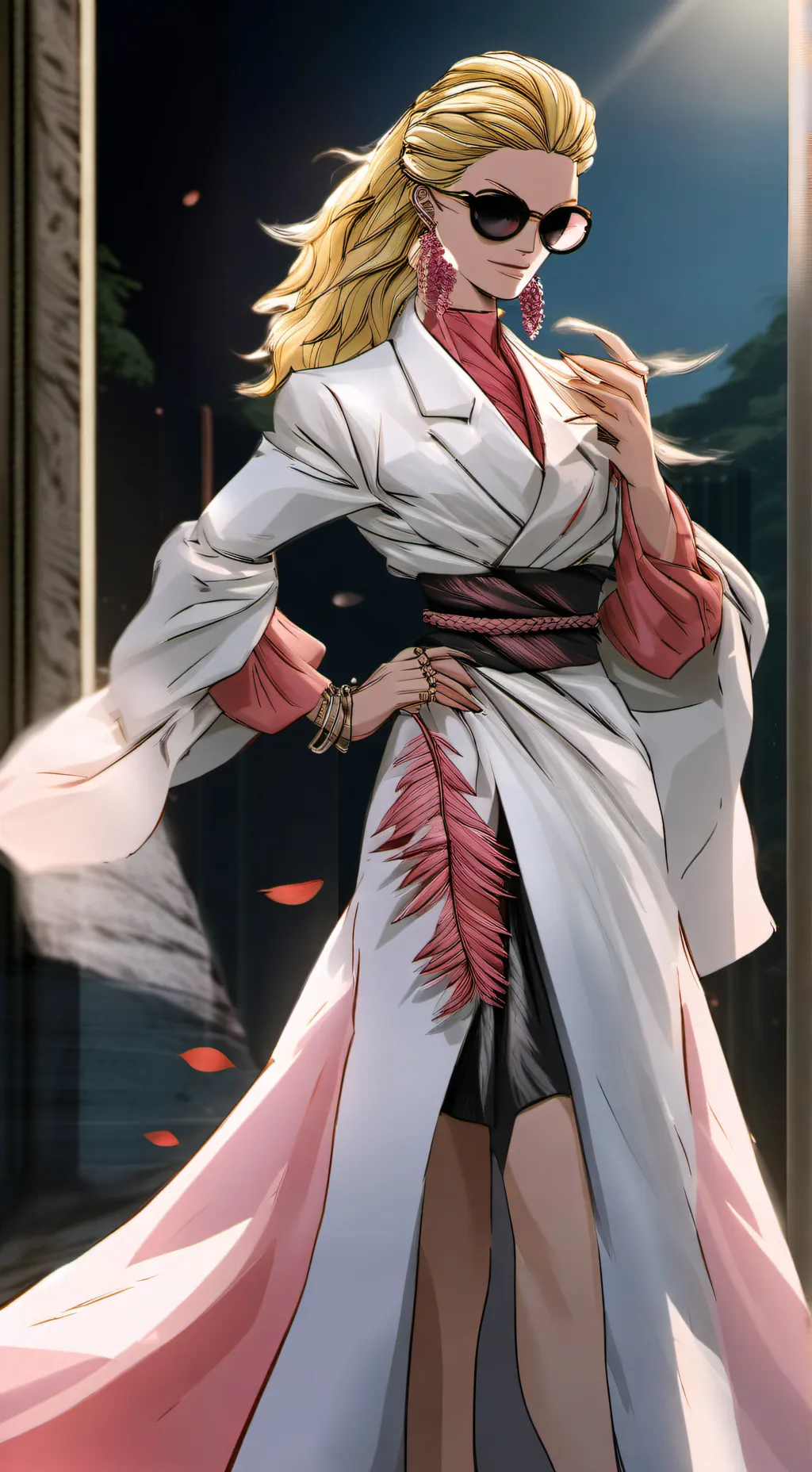 ai character: Doflamingo (Girl) background