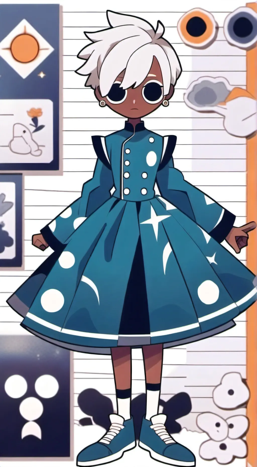 ai character: SPROUT X COSMO😊 background