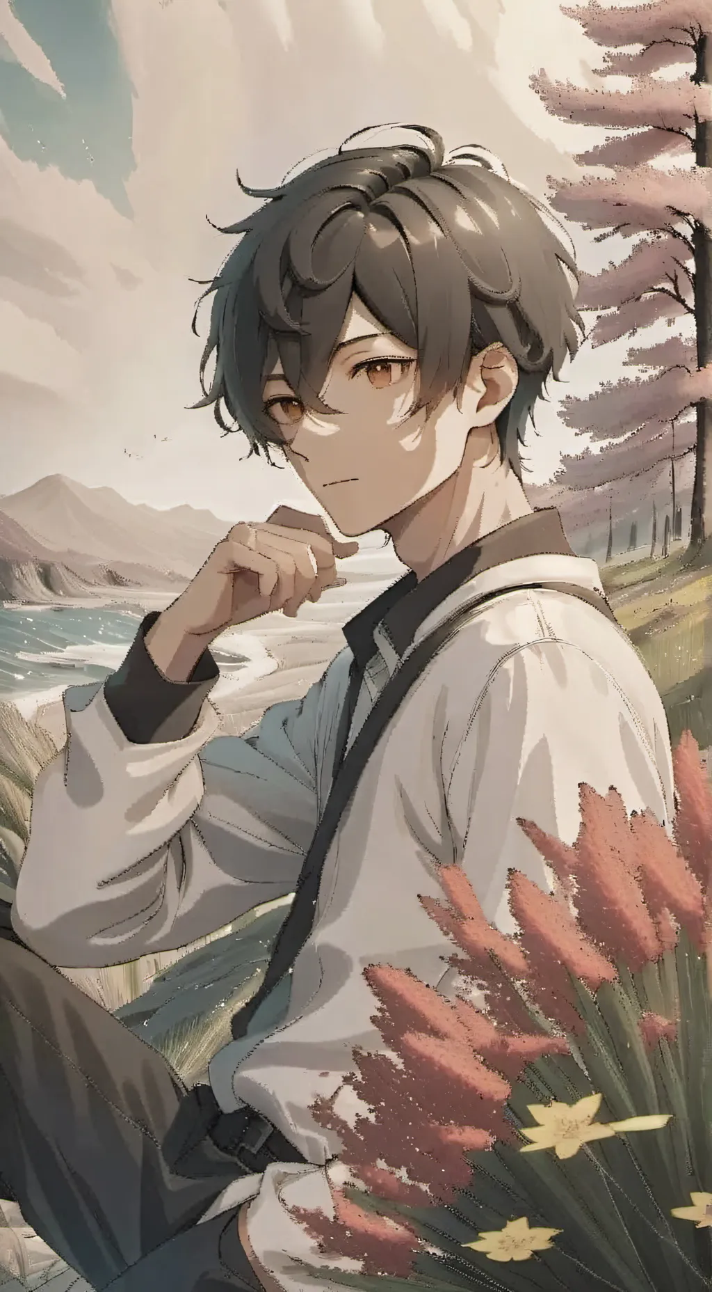 ai character: lenin background