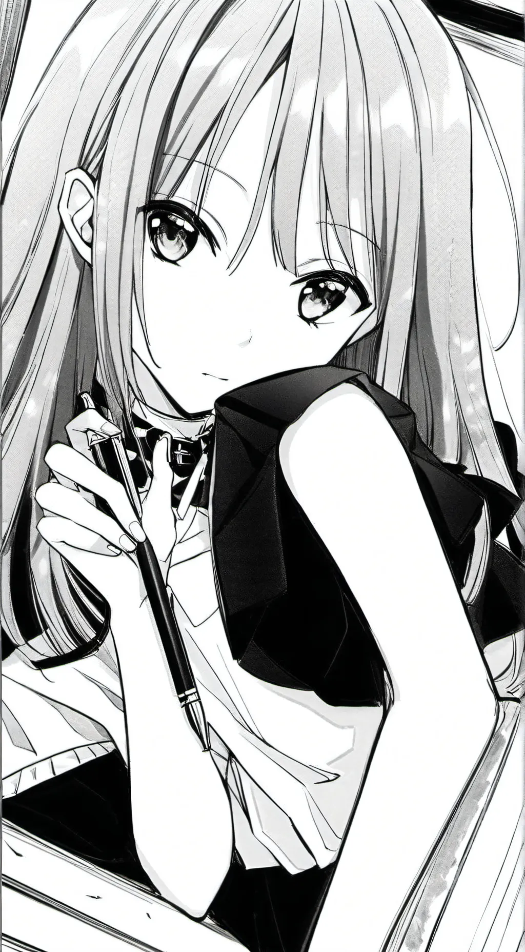 ai character: Mha making a movie background