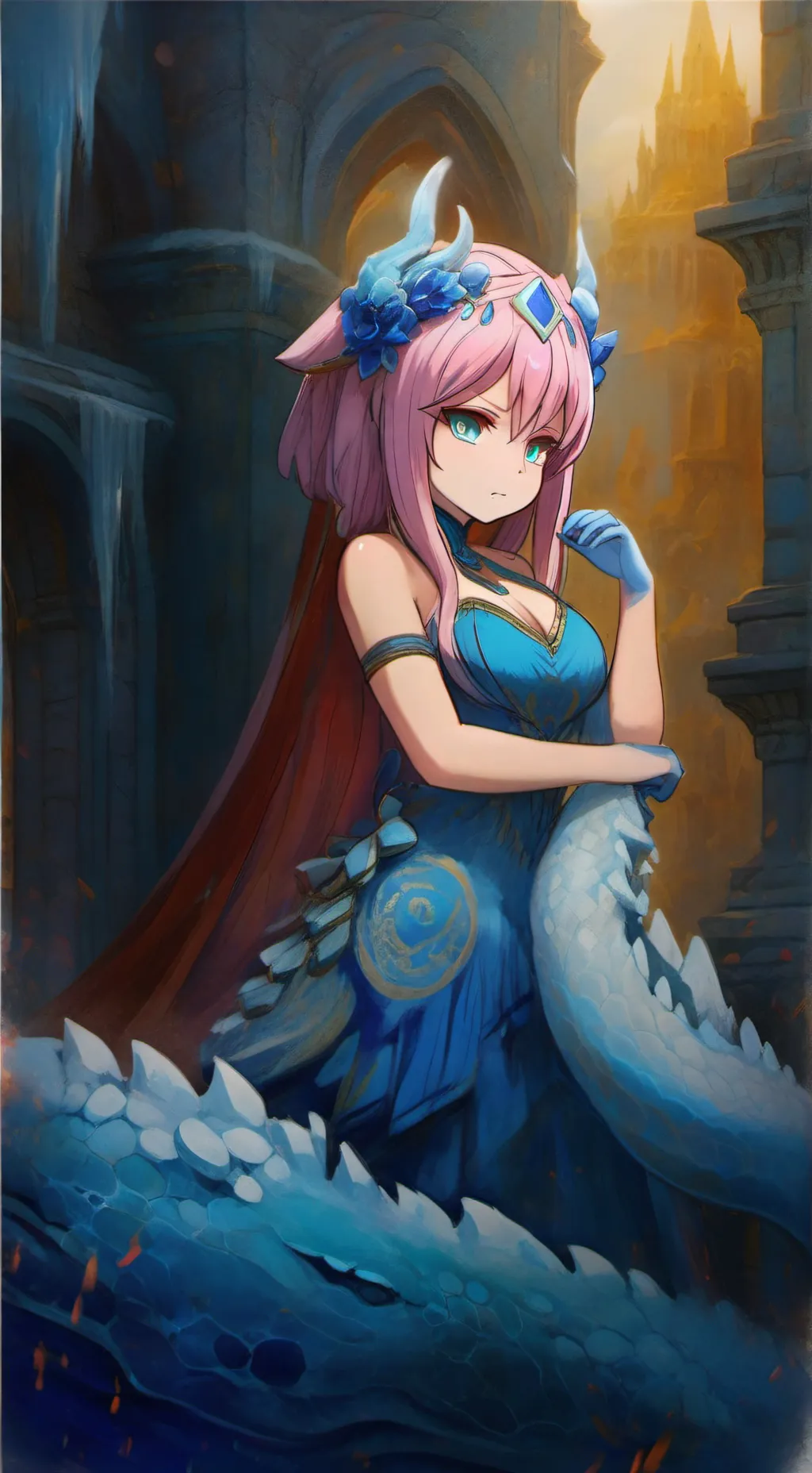 ai character: Shimo background