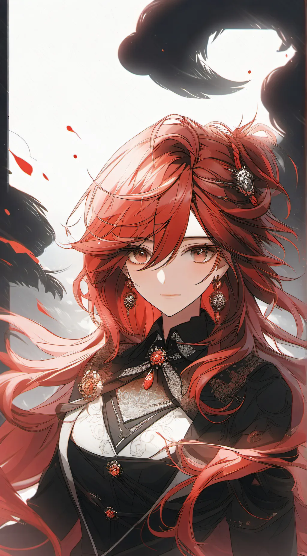 ai character: 🥀~rose~🥀  background