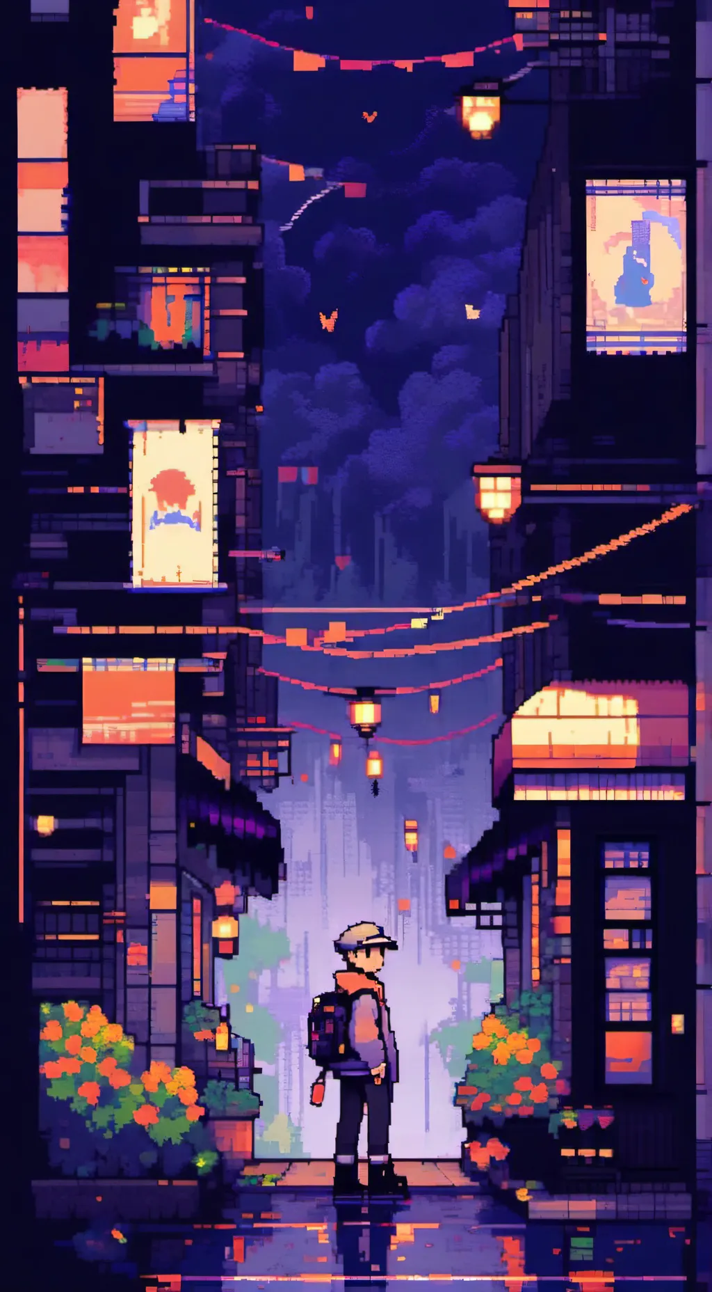 ai character: kinito x shrimpo  background