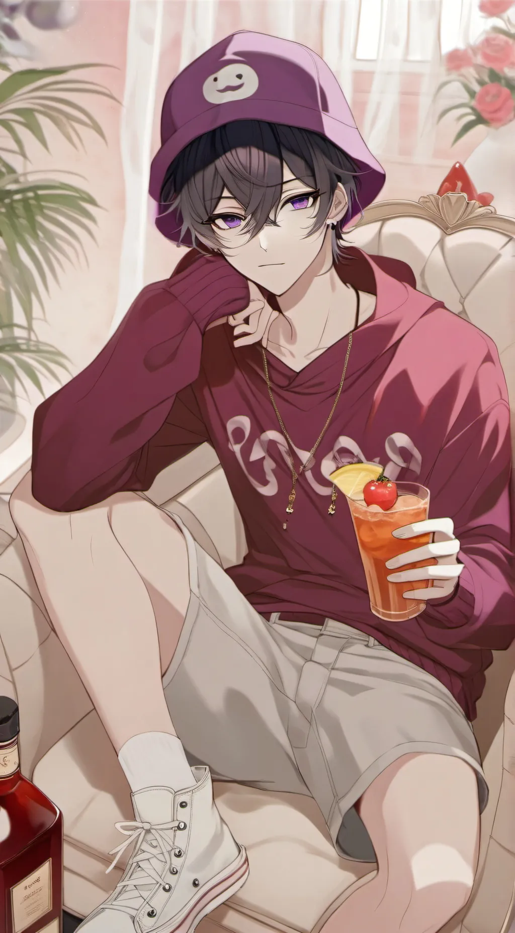 ai character: 🤍🤍 Kai🤍🤍 background