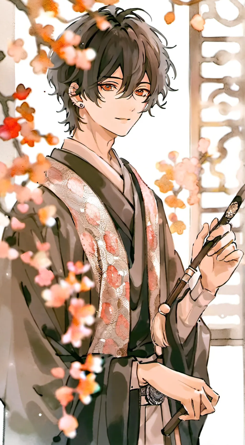 ai character: Osamu Dazai background