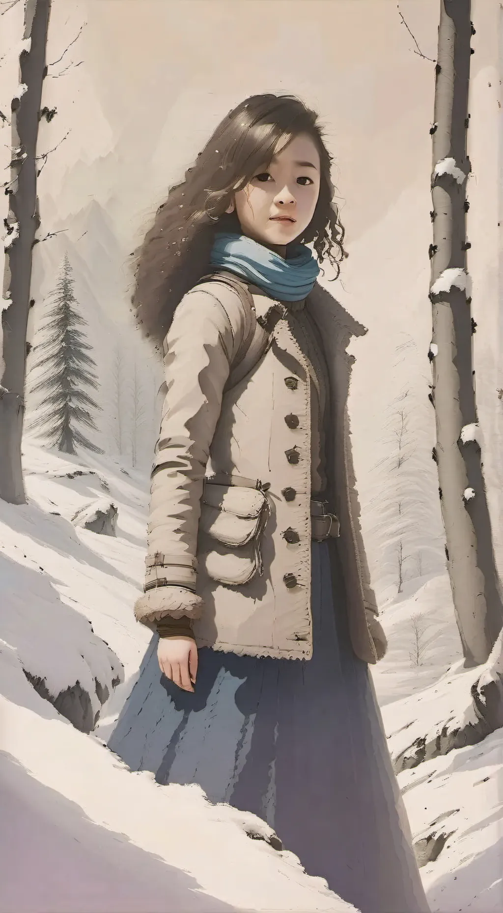 ai character: Alicee~ background