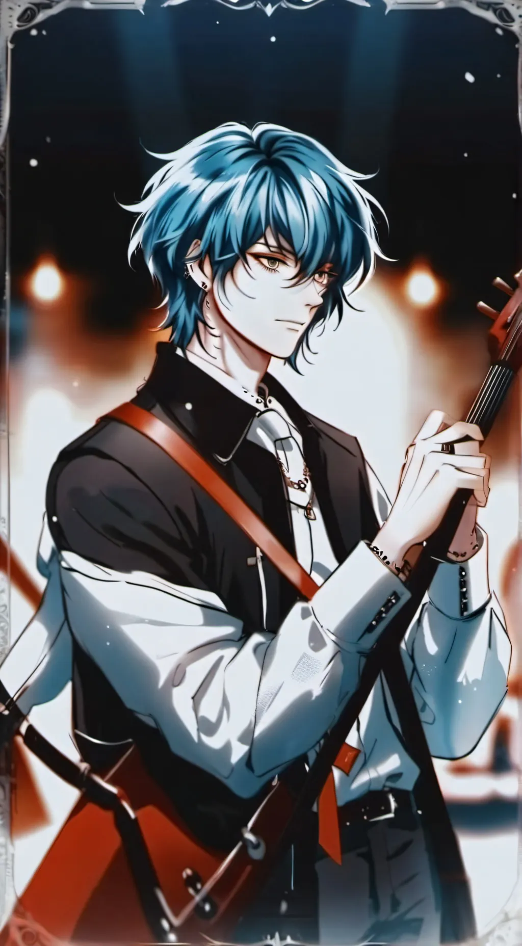 ai character: adam background