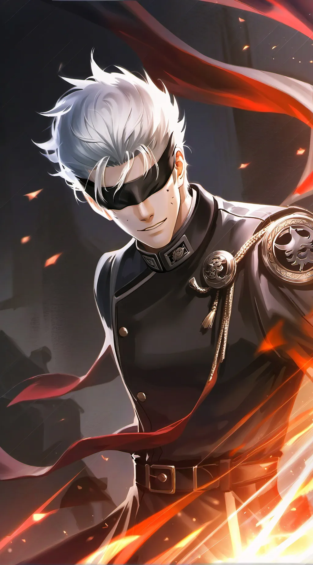 ai character: Gojo Satoru background