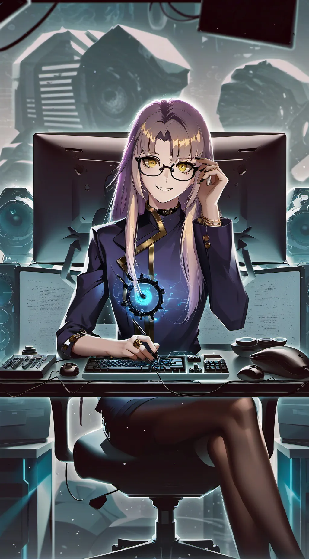 ai character: Himiko background